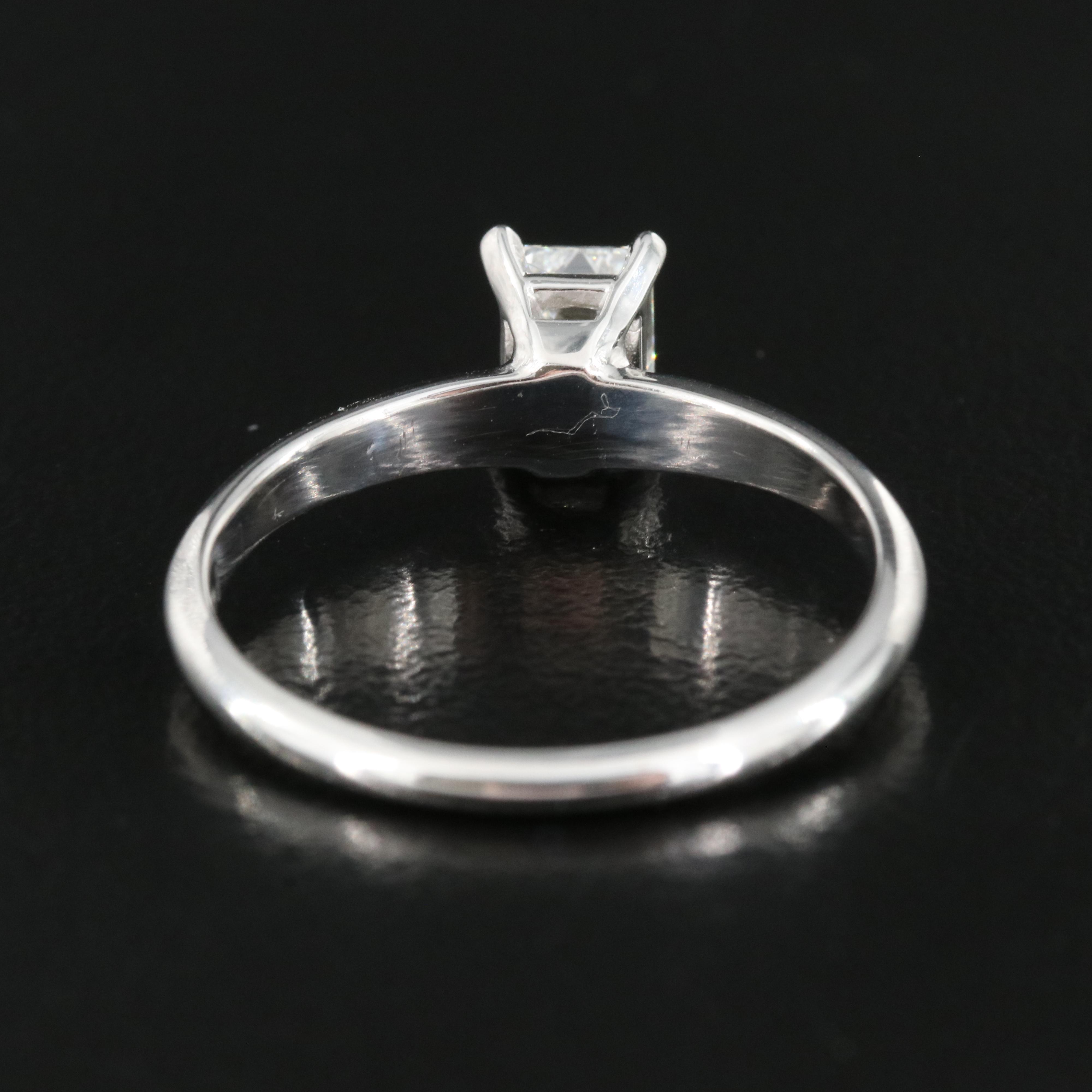 14K 0.61 CT Lab Grown Diamond Solitaire Ring