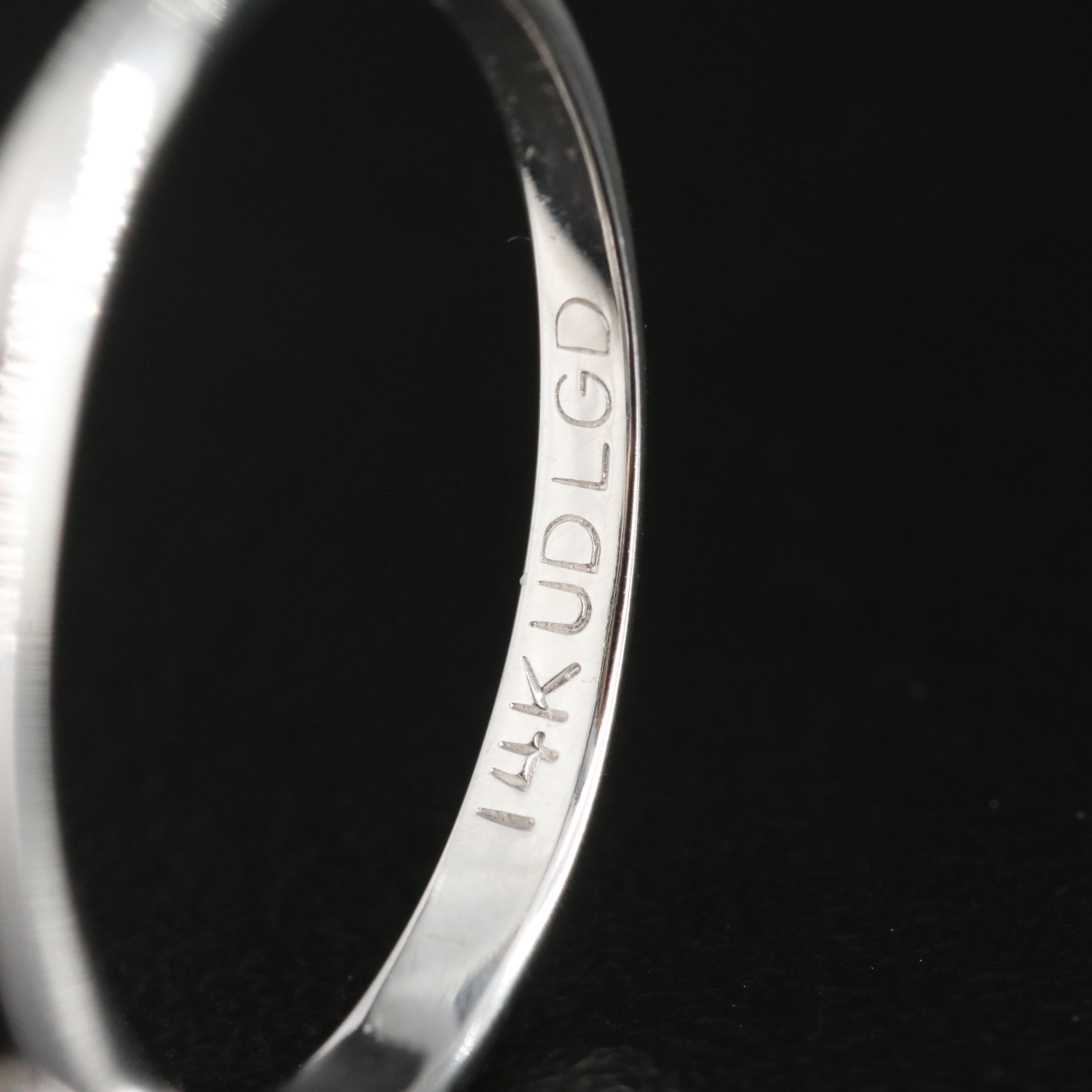 14K 0.61 CT Lab Grown Diamond Solitaire Ring