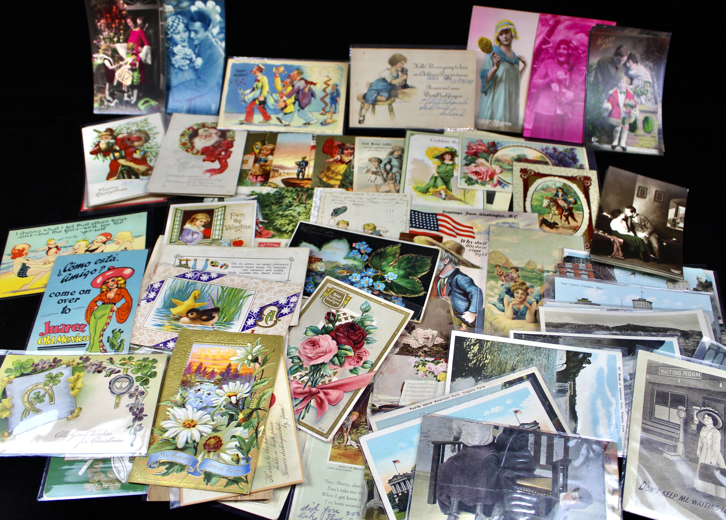 Ninety-Five Vintage Classic Postcards