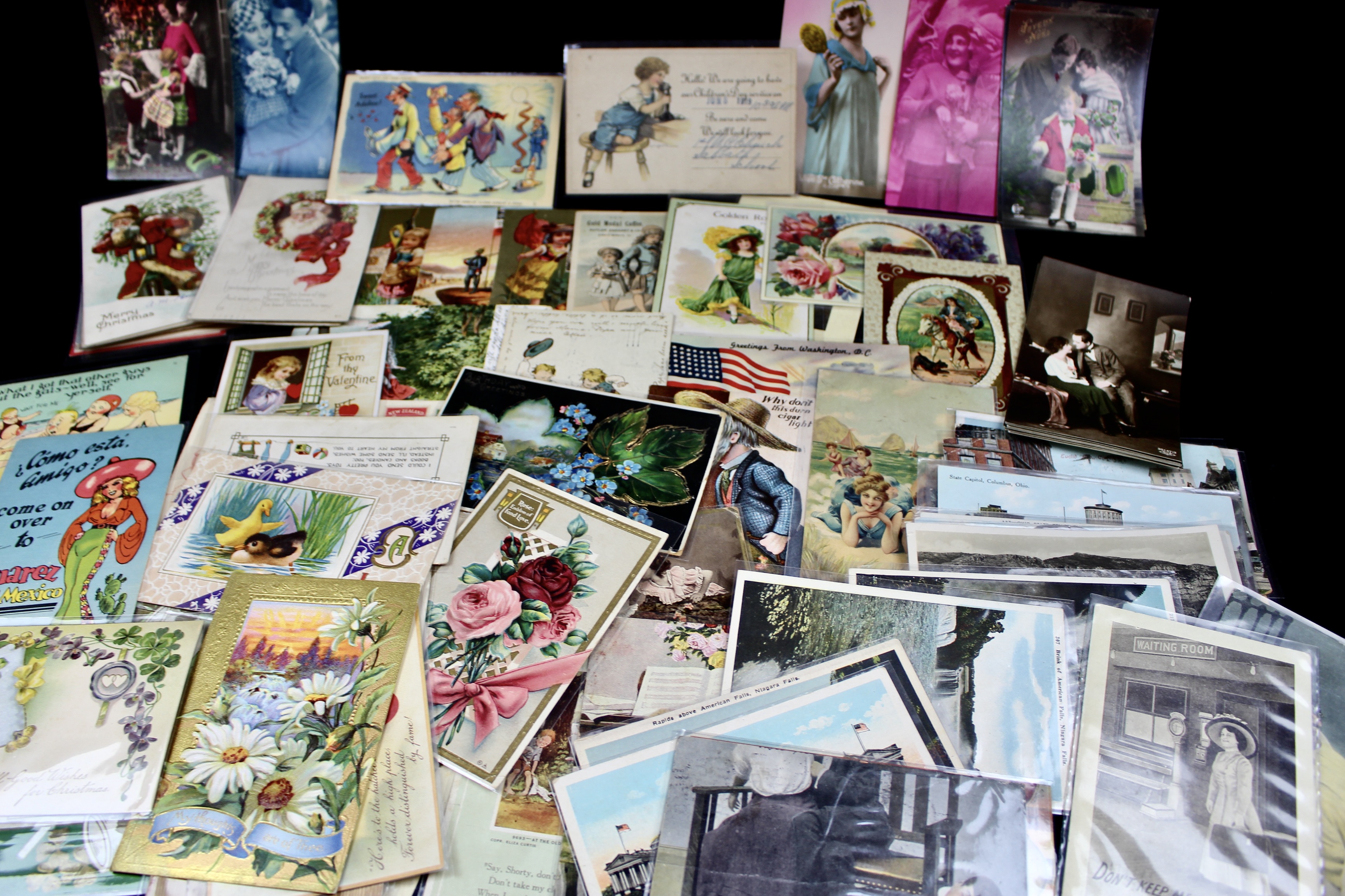 Ninety-Five Vintage Classic Postcards