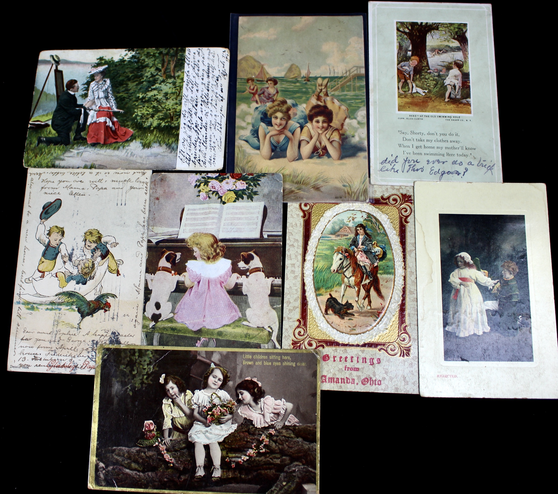Ninety-Five Vintage Classic Postcards