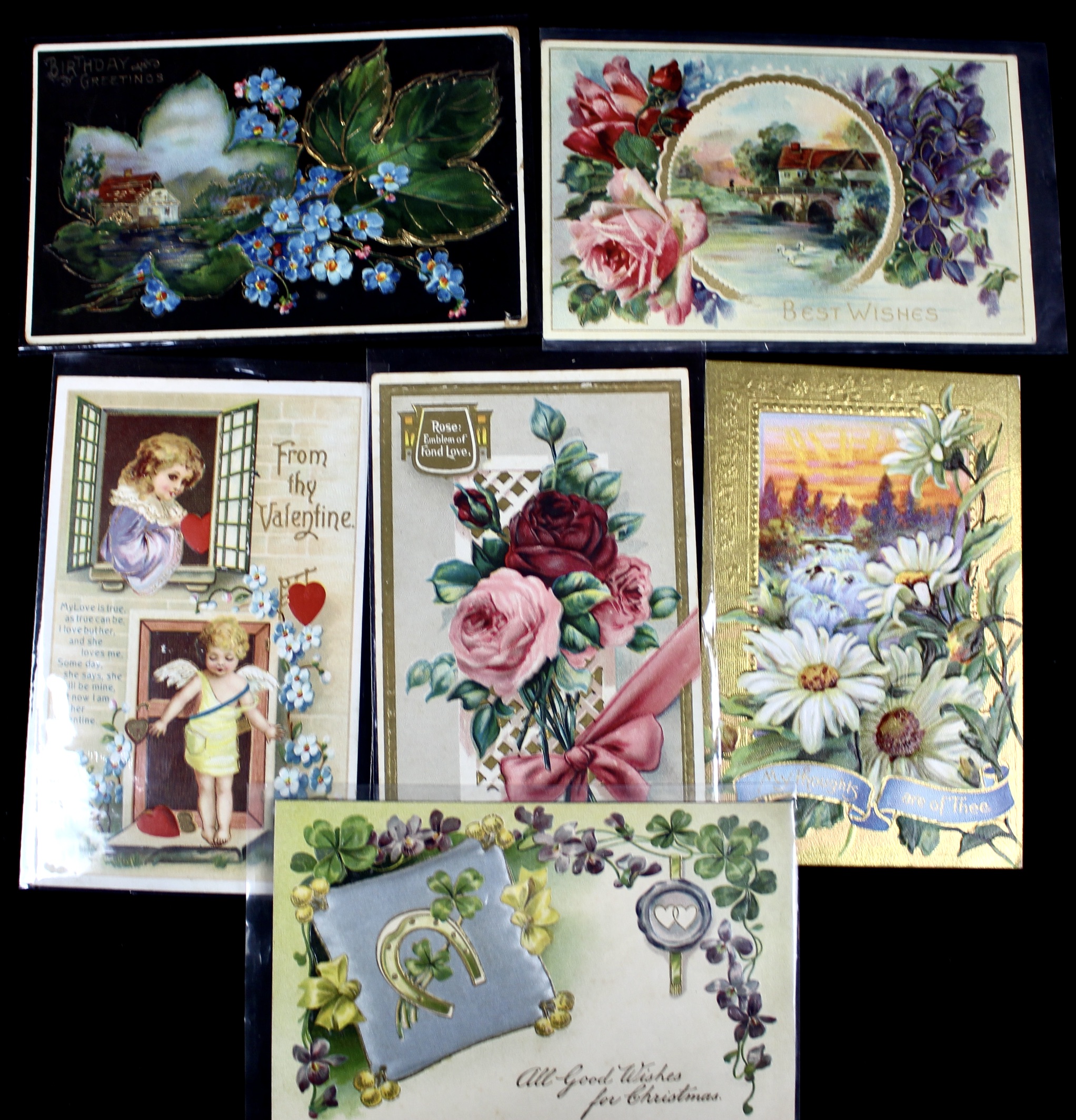 Ninety-Five Vintage Classic Postcards