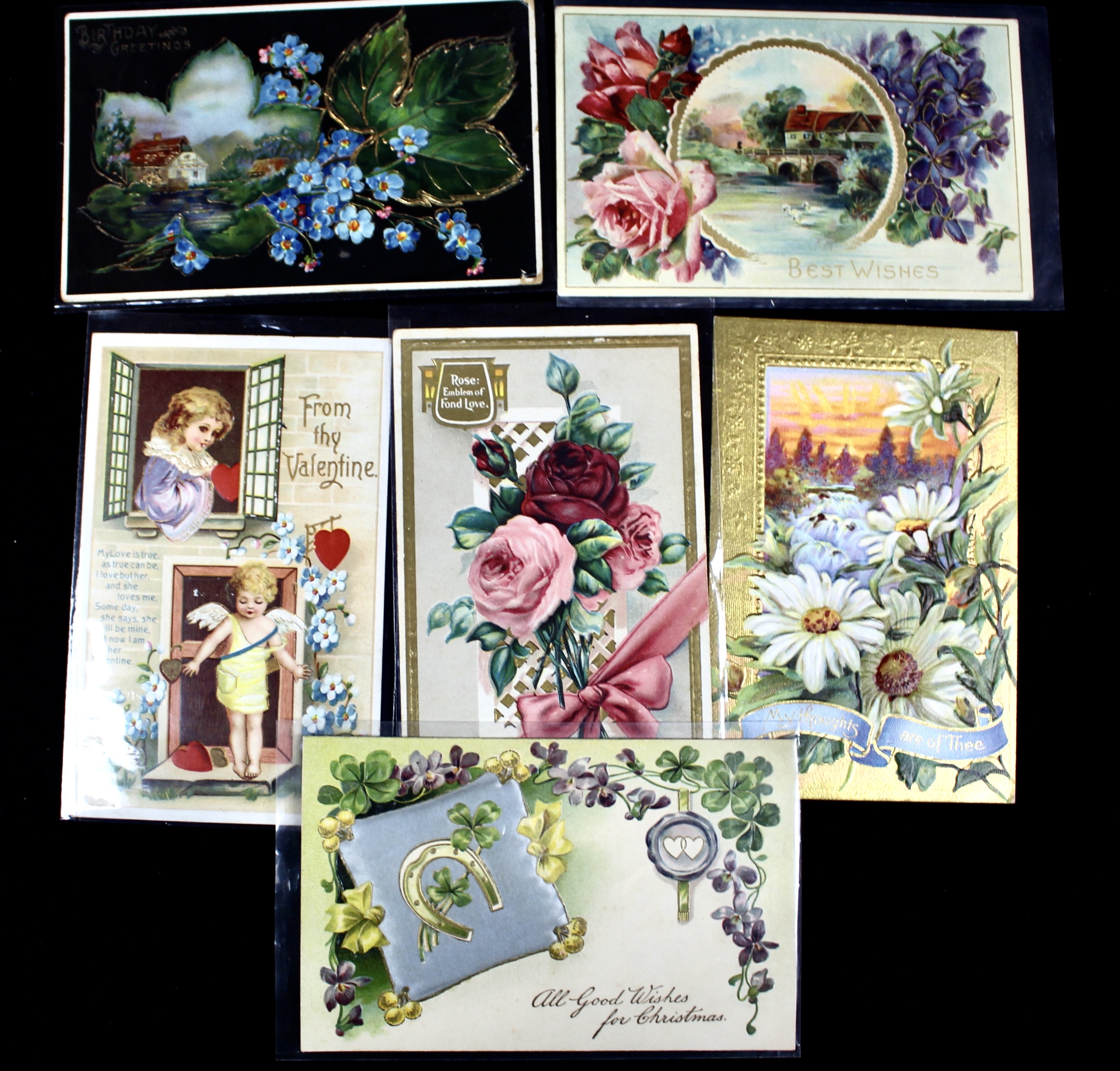 Ninety-Five Vintage Classic Postcards