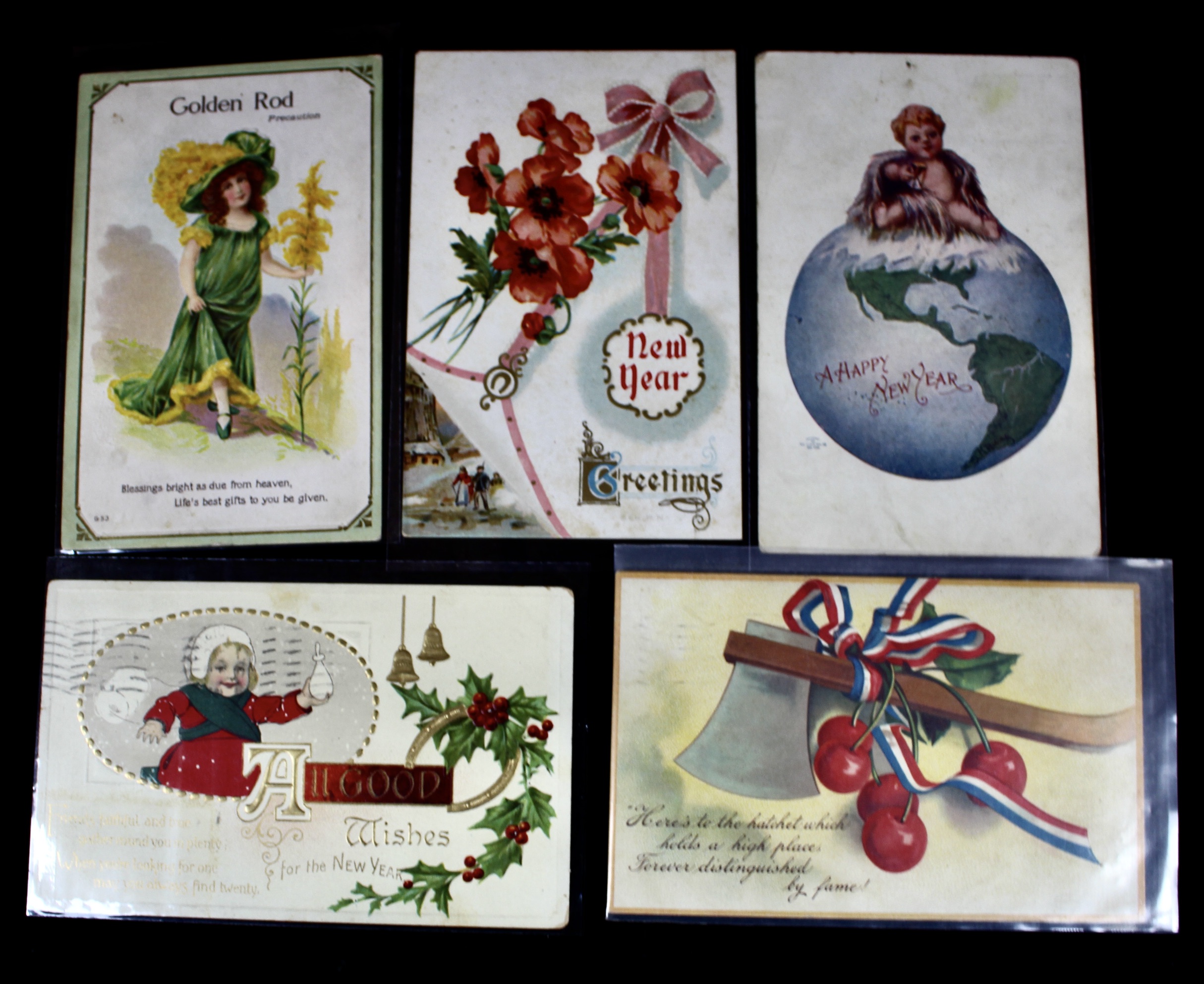 Ninety-Five Vintage Classic Postcards