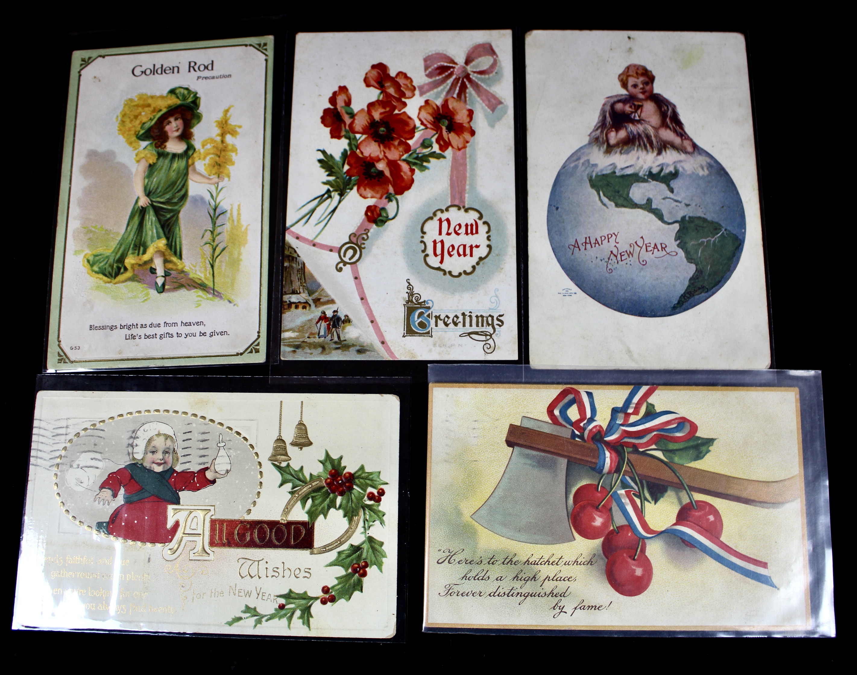 Ninety-Five Vintage Classic Postcards