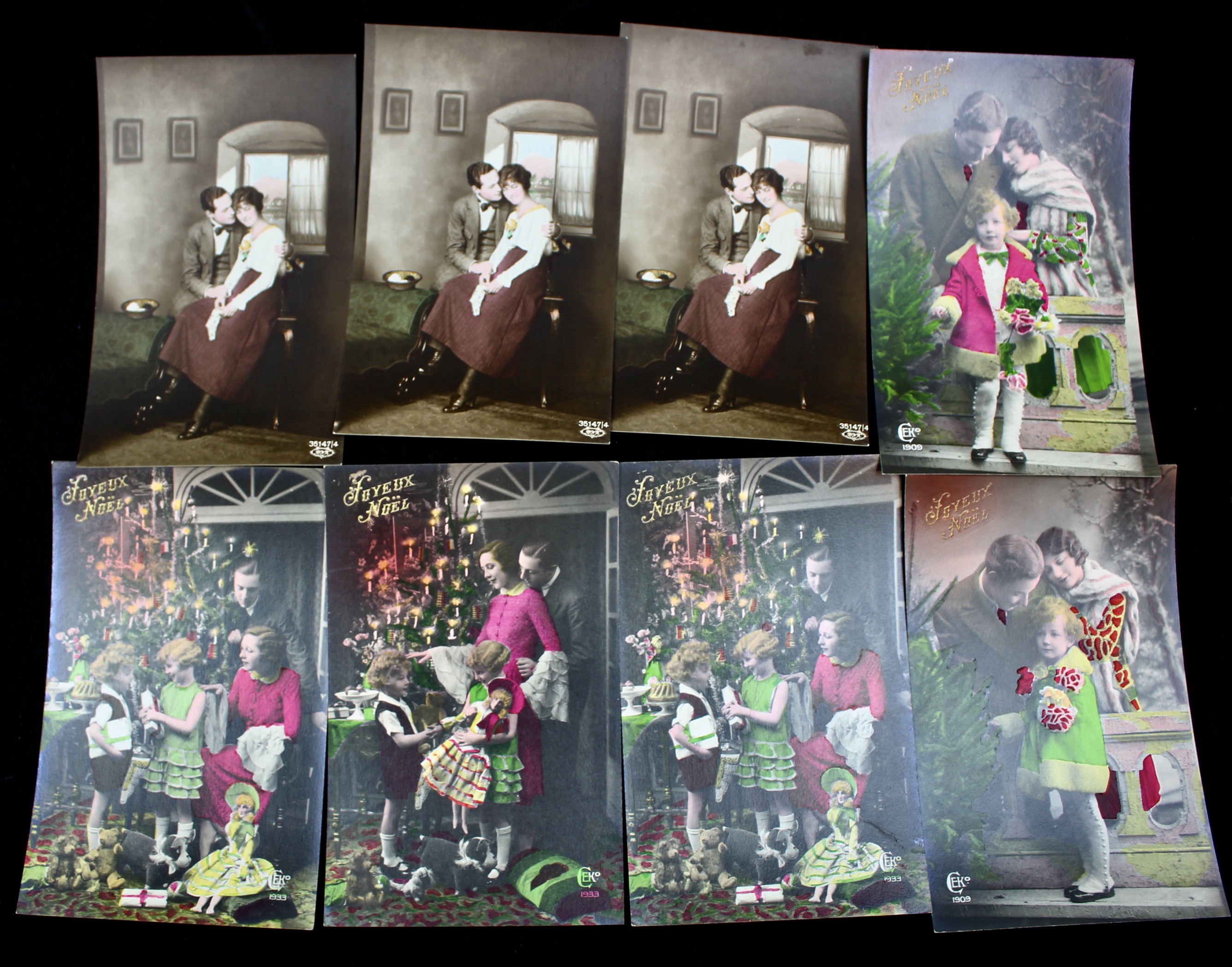 Ninety-Five Vintage Classic Postcards