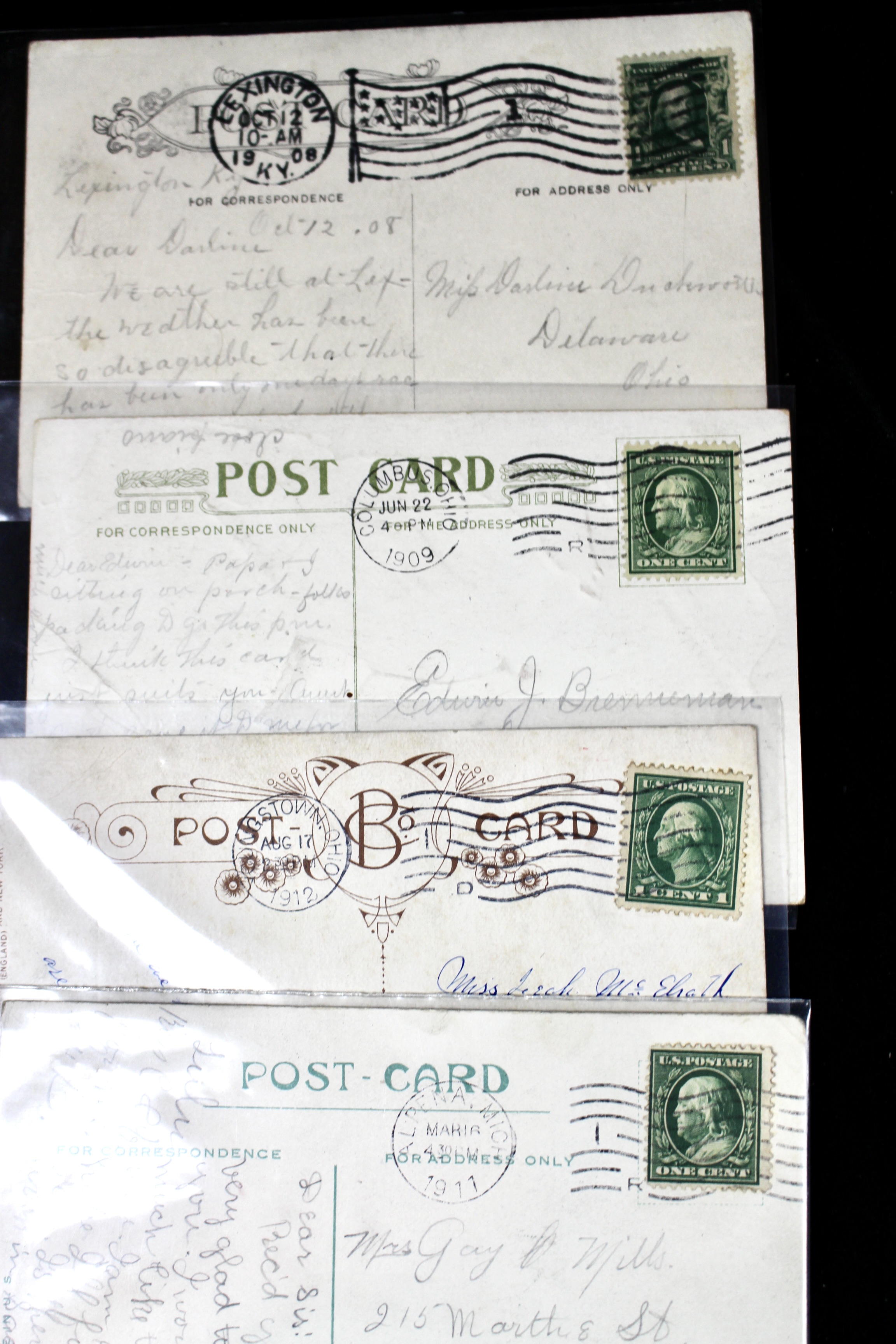 Ninety-Five Vintage Classic Postcards