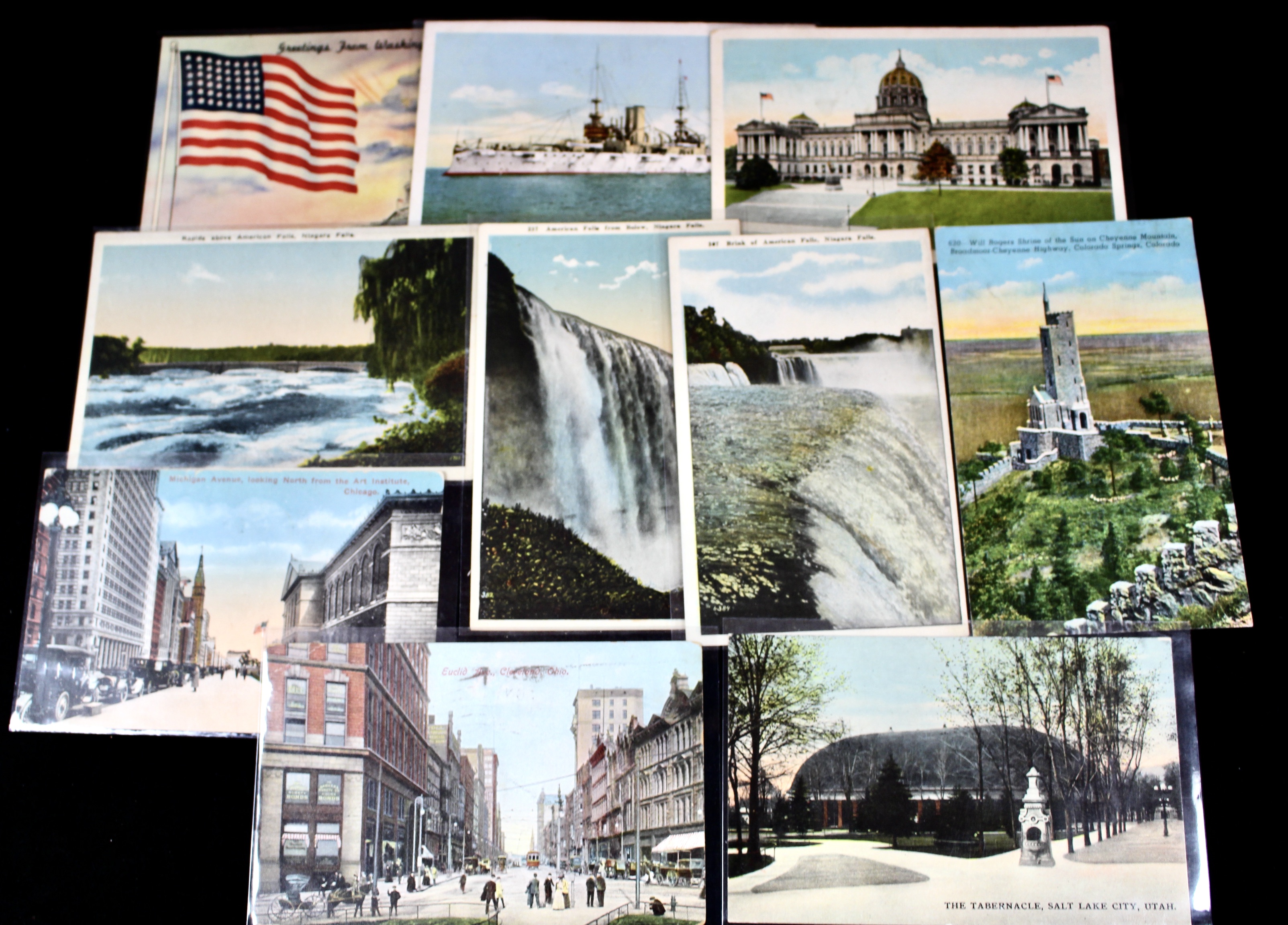 Ninety-Five Vintage Classic Postcards