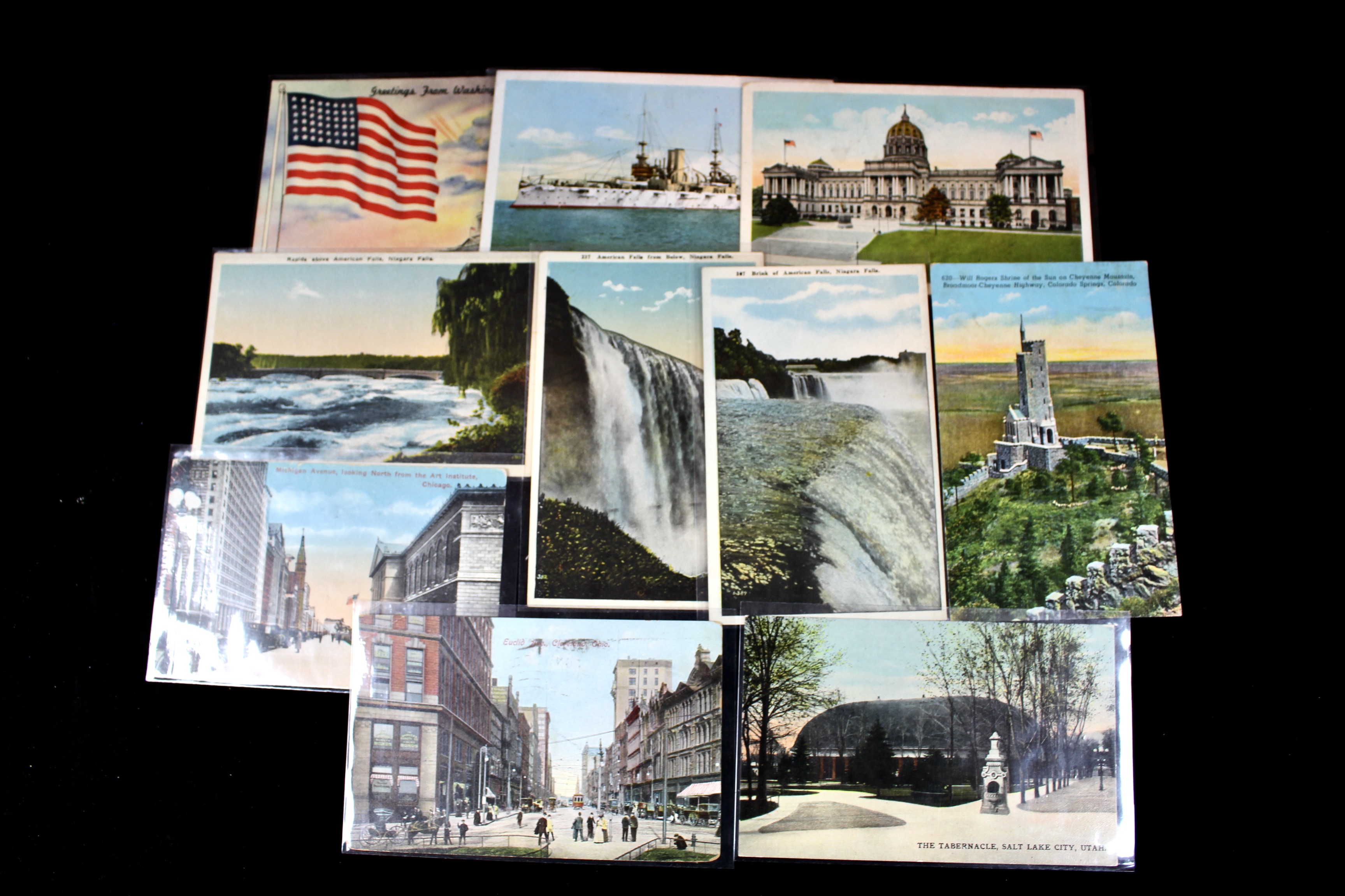 Ninety-Five Vintage Classic Postcards
