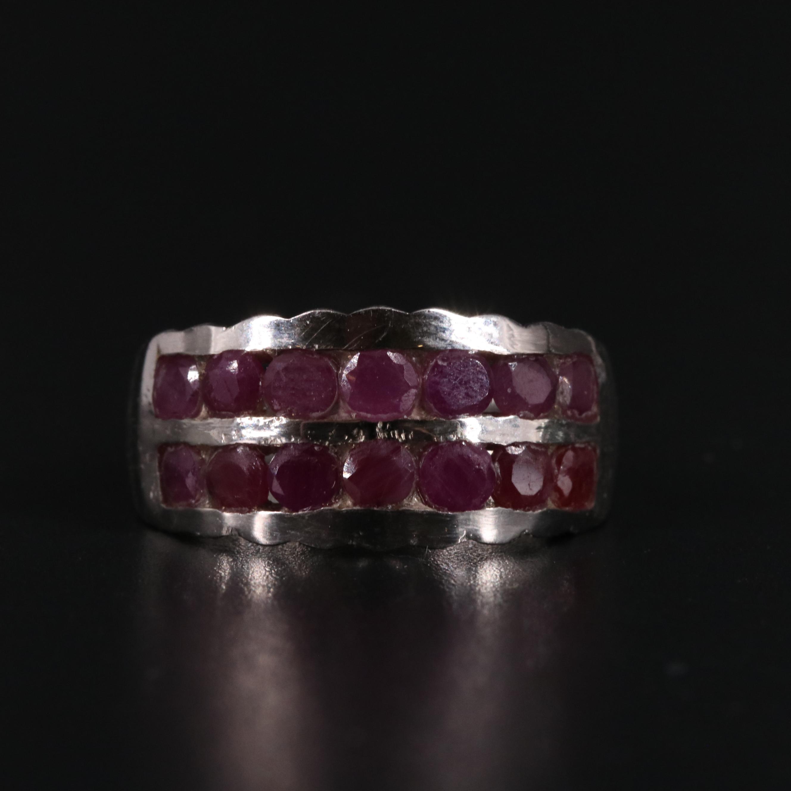 Sterling Ruby Ring