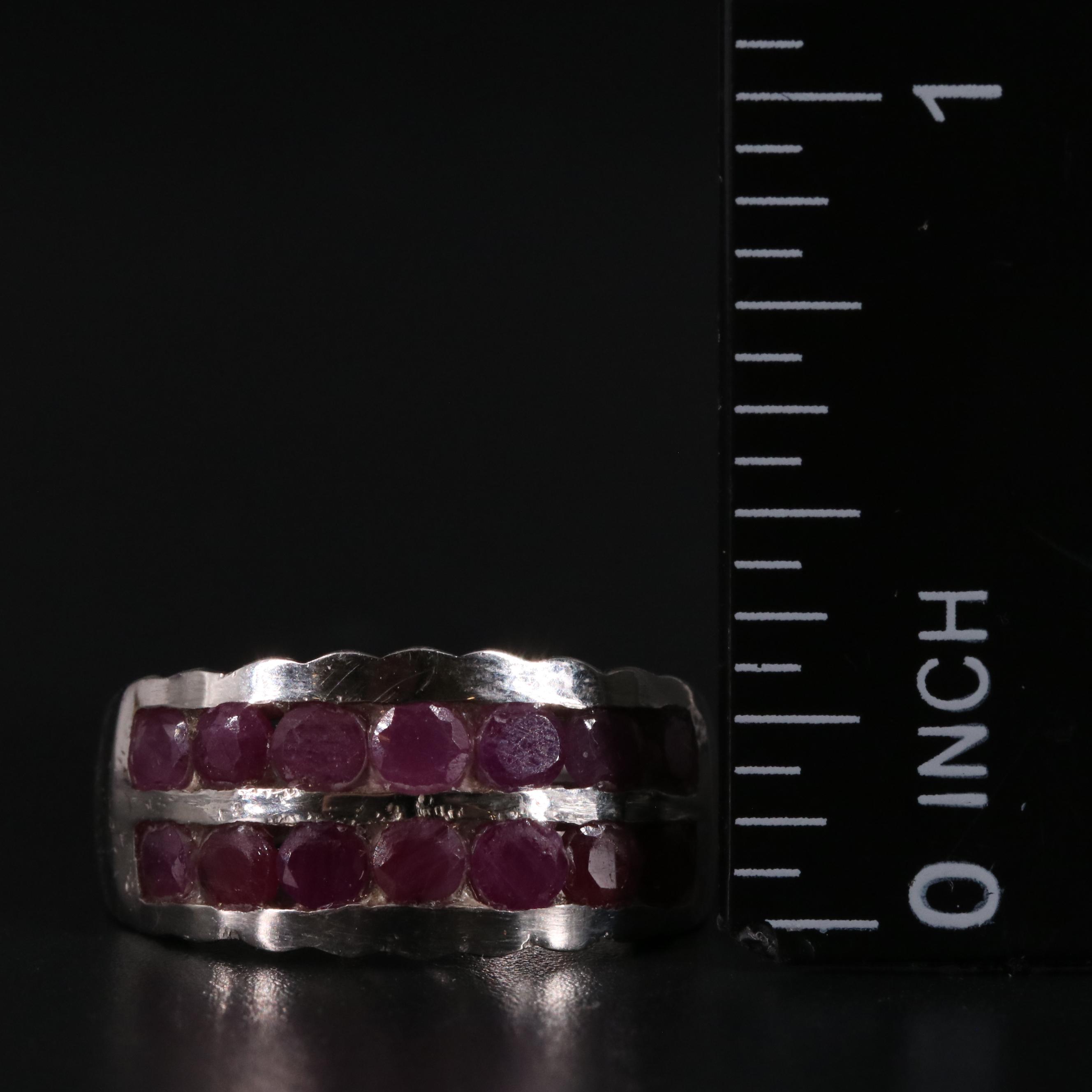 Sterling Ruby Ring