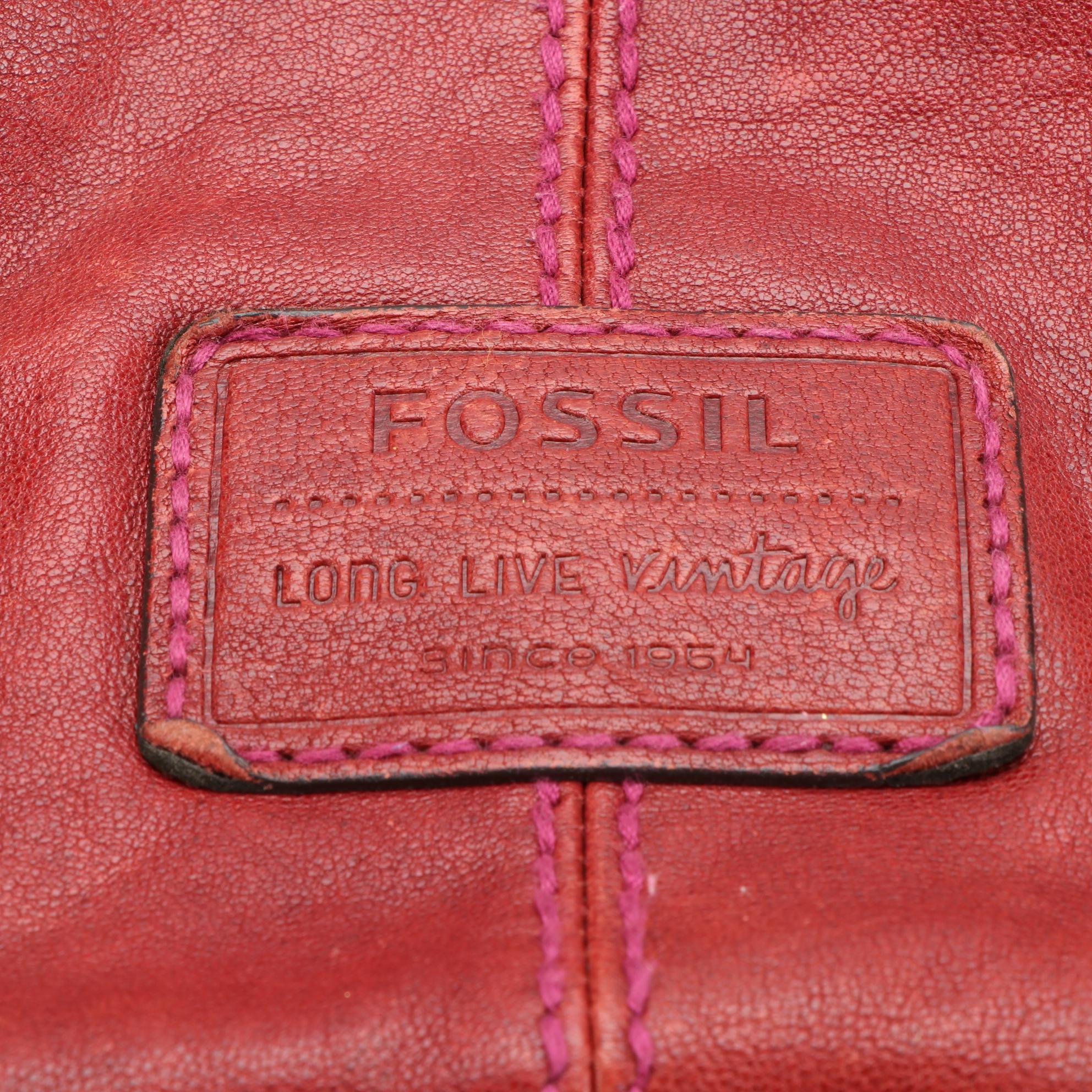 Vince Camuto Leila Tote with Fossil Foldover Crossbody and Messenger Bags