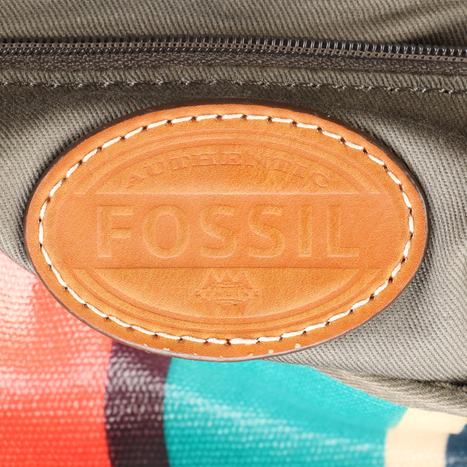 Vince Camuto Leila Tote with Fossil Foldover Crossbody and Messenger Bags