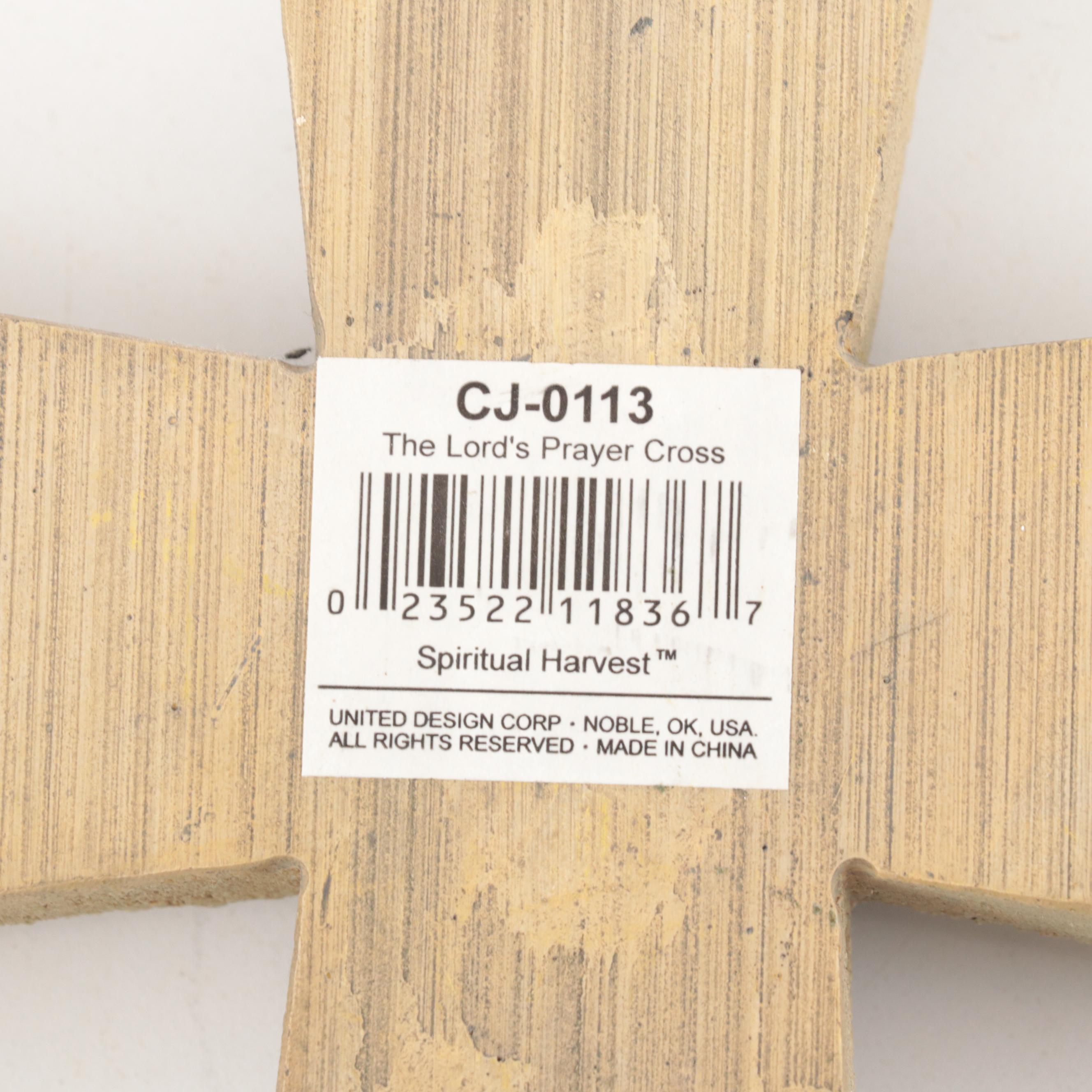 Cast Composite and Metal Decorative Wall Crosses