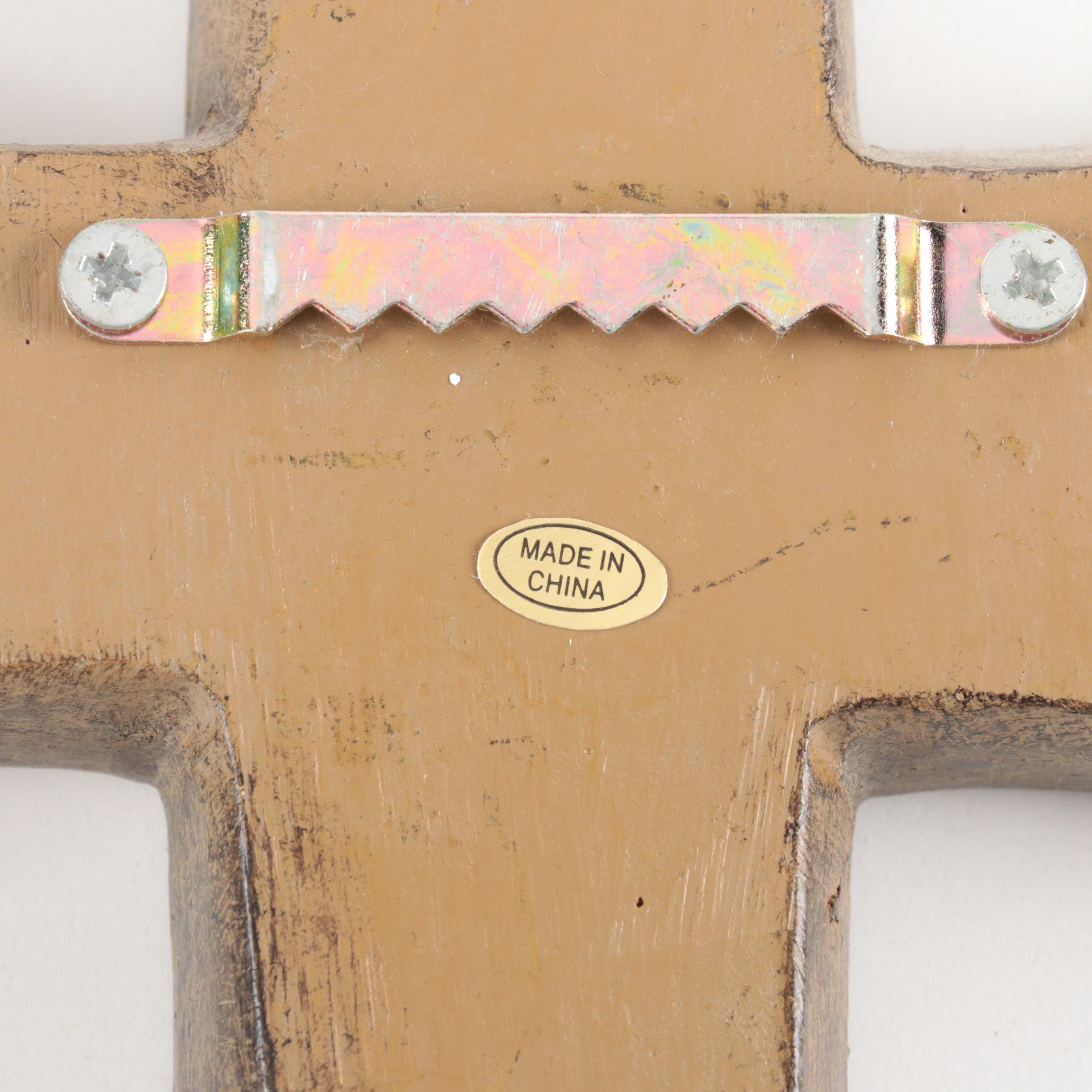 Cast Composite and Metal Decorative Wall Crosses