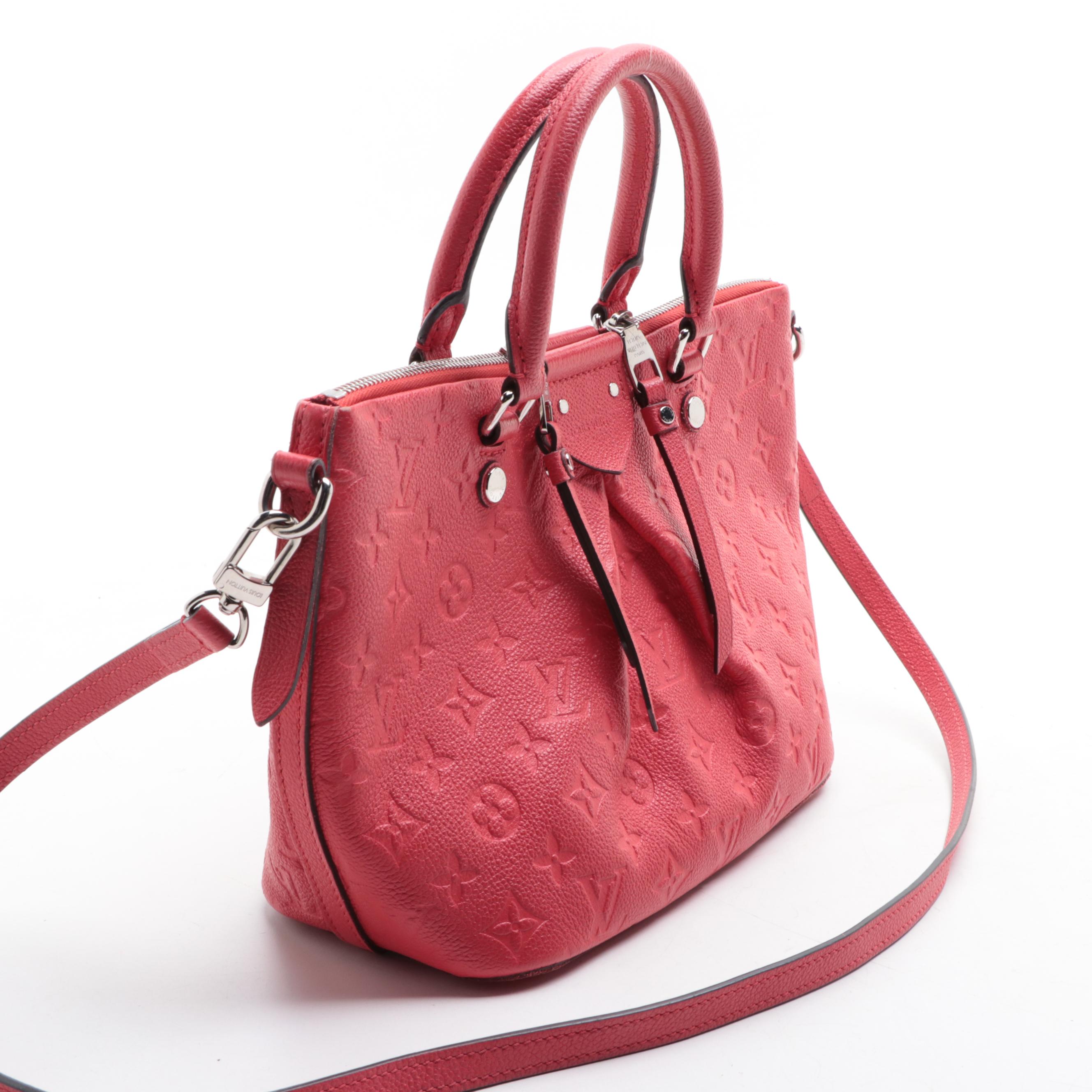 Louis Vuitton Mazarine PM in Cherry Monogram Empreinte Leather