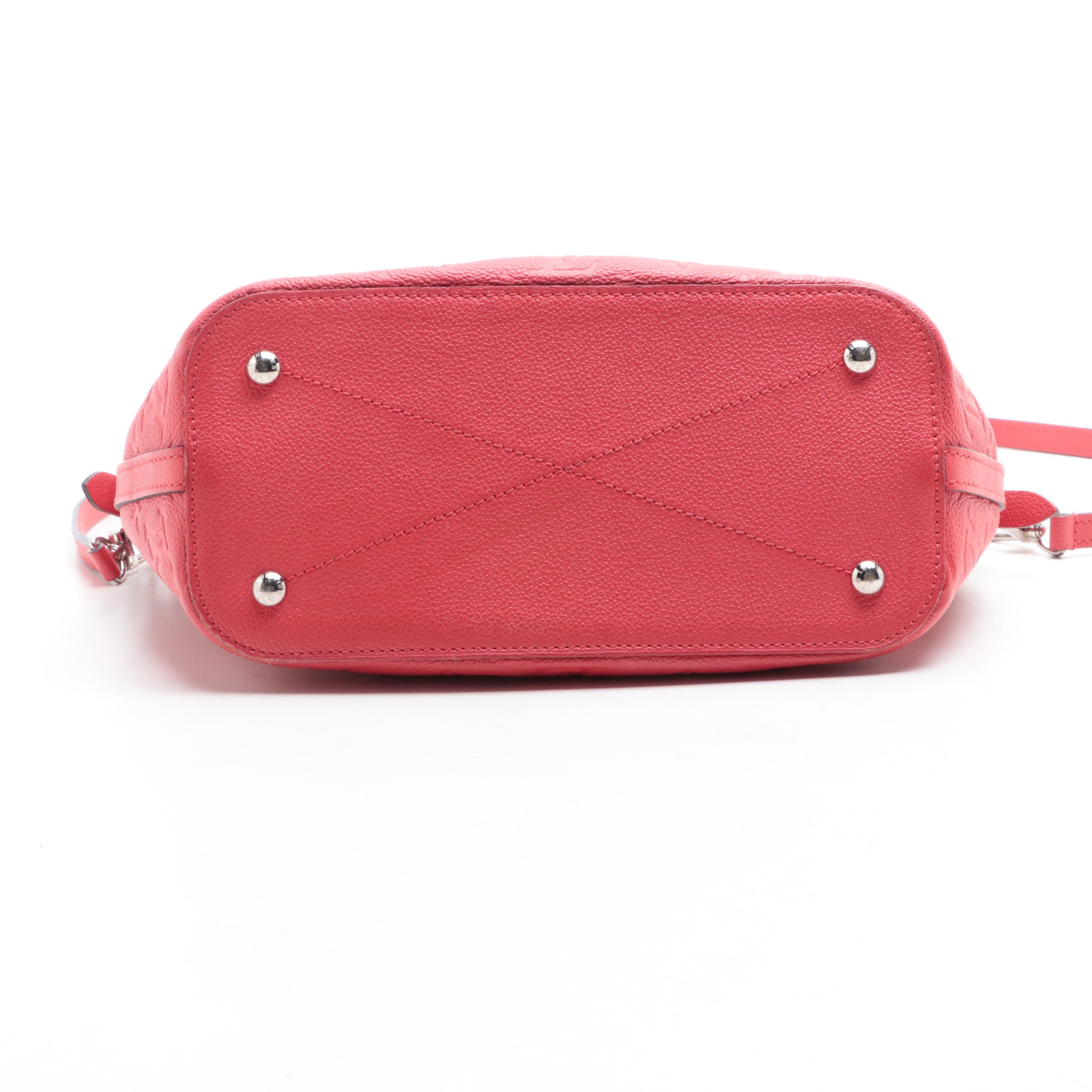 Louis Vuitton Mazarine PM in Cherry Monogram Empreinte Leather