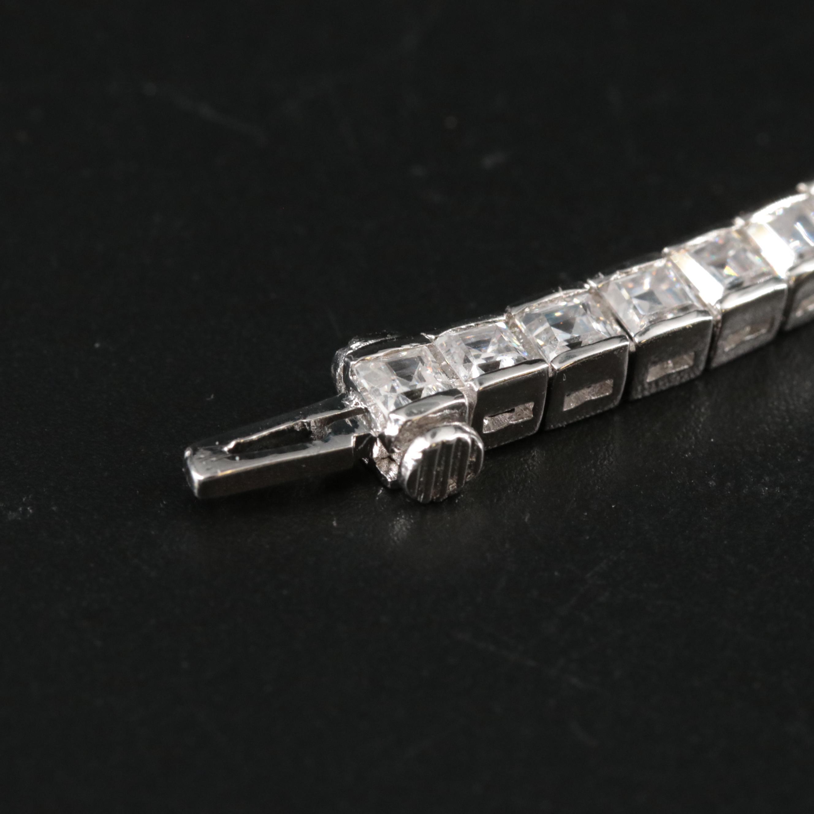 Sterling Cubic Zirconia Bracelet