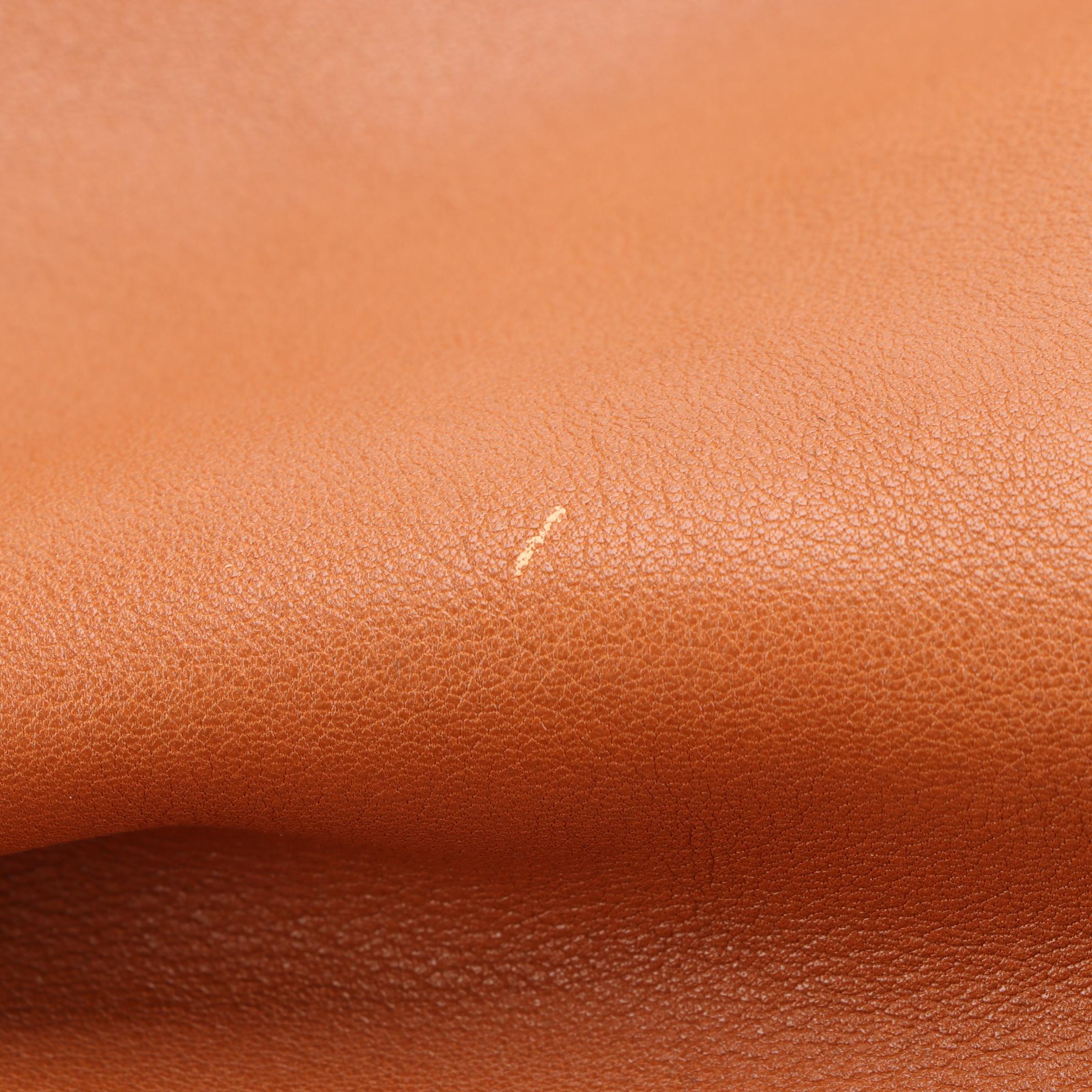 Gucci Leather Drawstring Sling Bag with Bamboo Handle