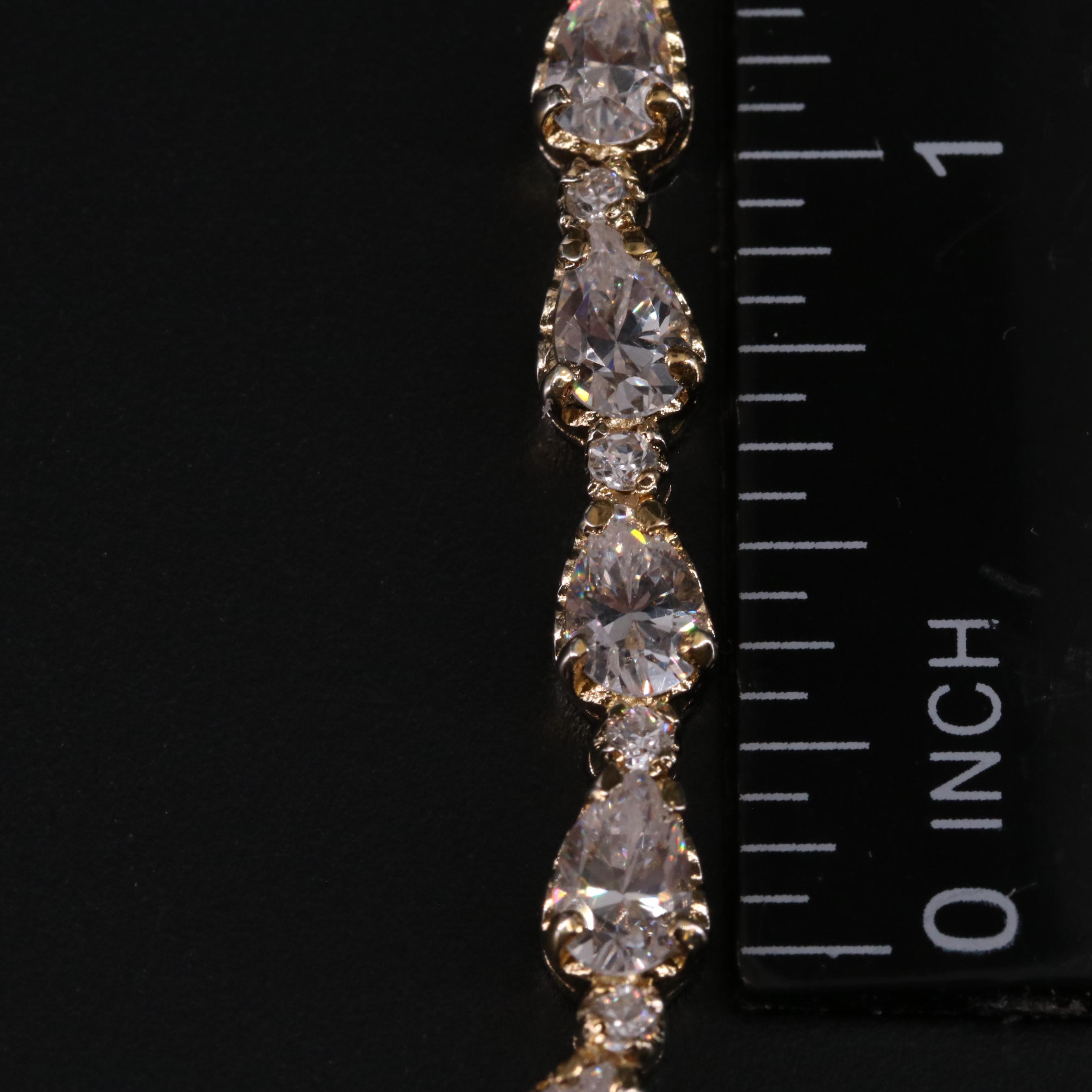 Sterling Cubic Zirconia Bracelet