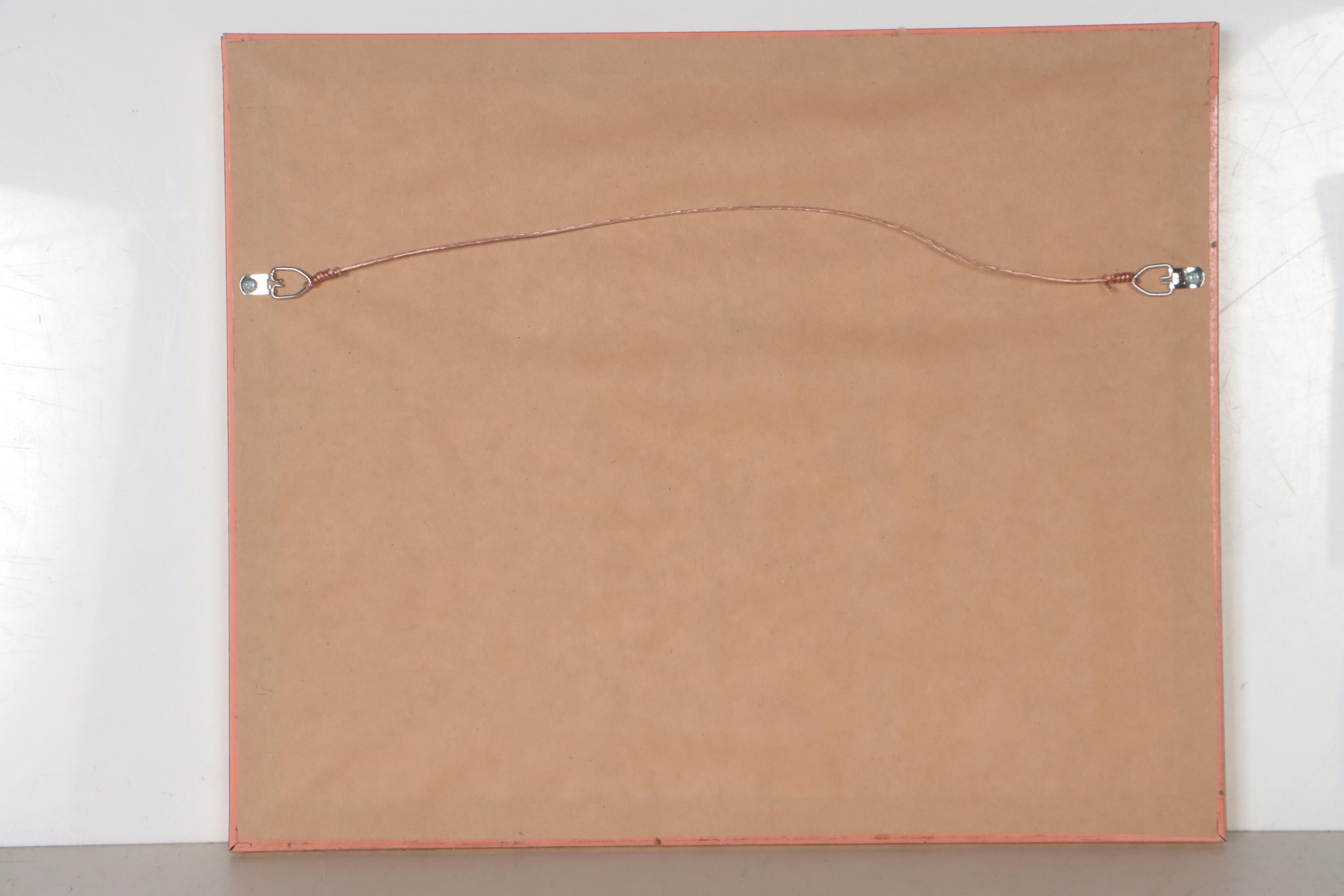 Rand, McNally & Co. Wax Engraving Map of Colorado, Circa 1898