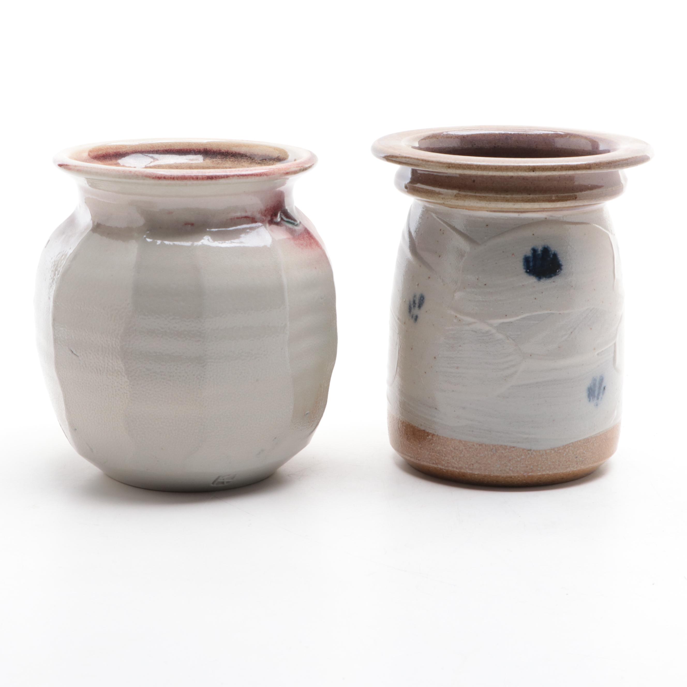 Three Pieces of KA Studio Pottery