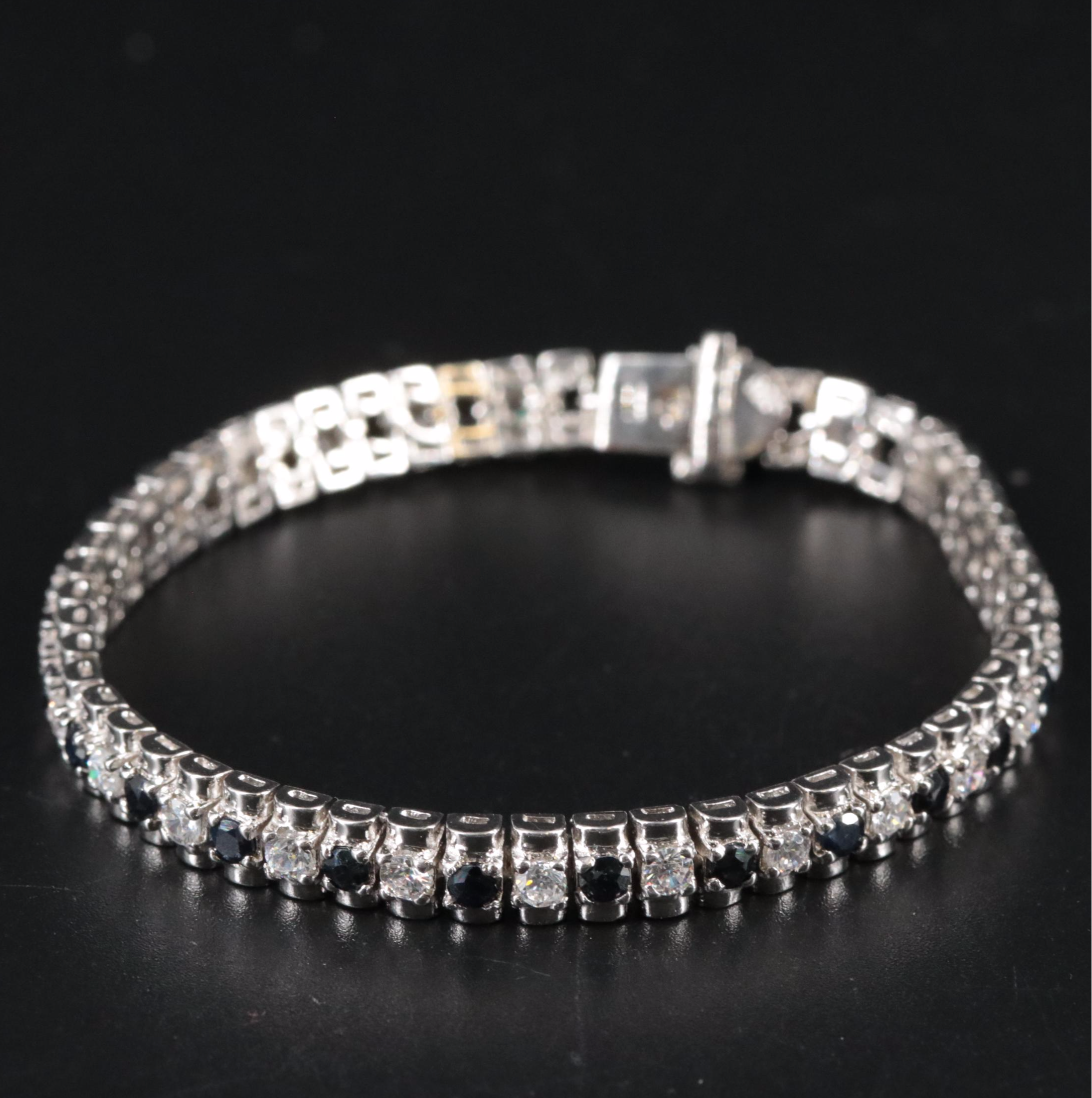Sterling Cubic Zirconia Bracelet