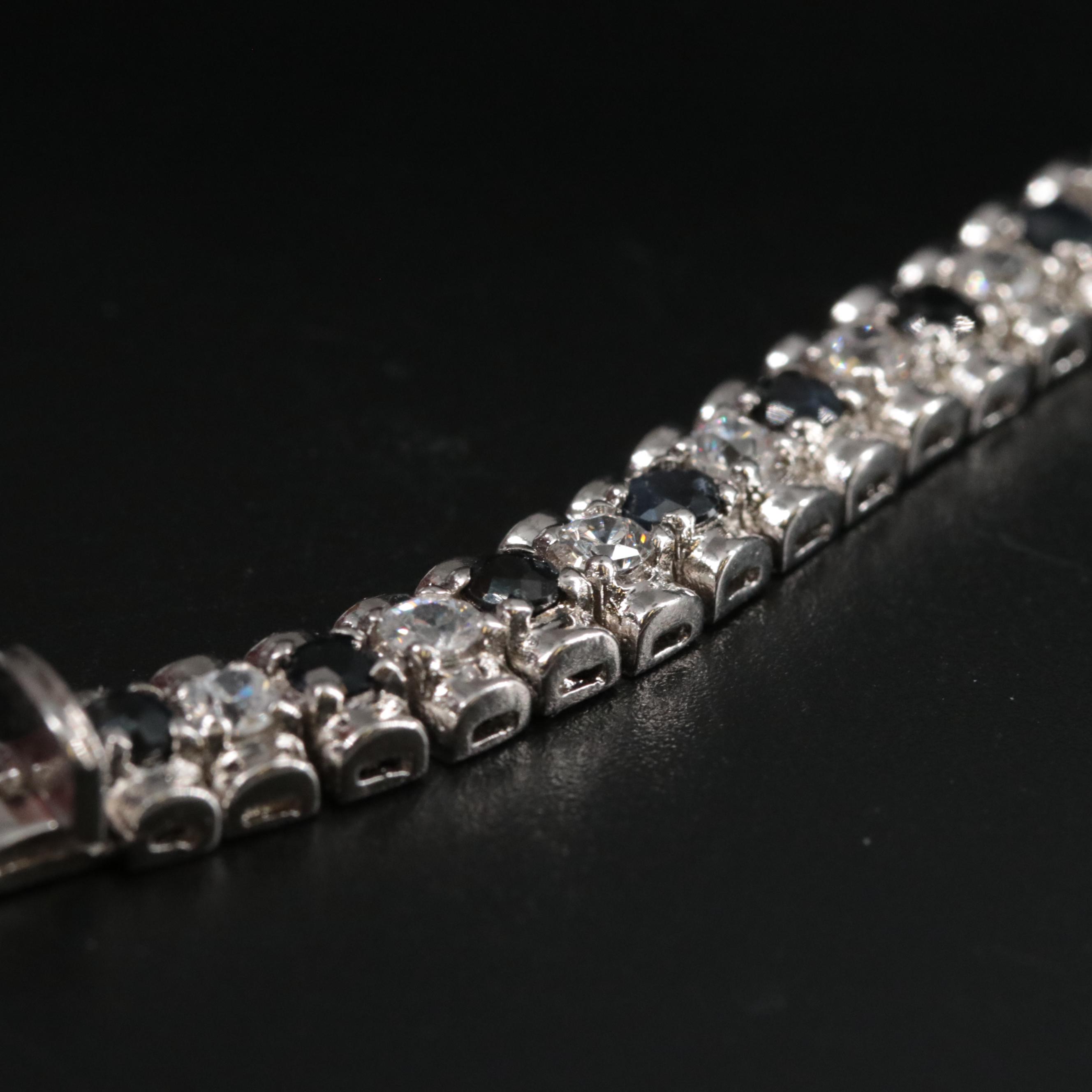 Sterling Cubic Zirconia Bracelet