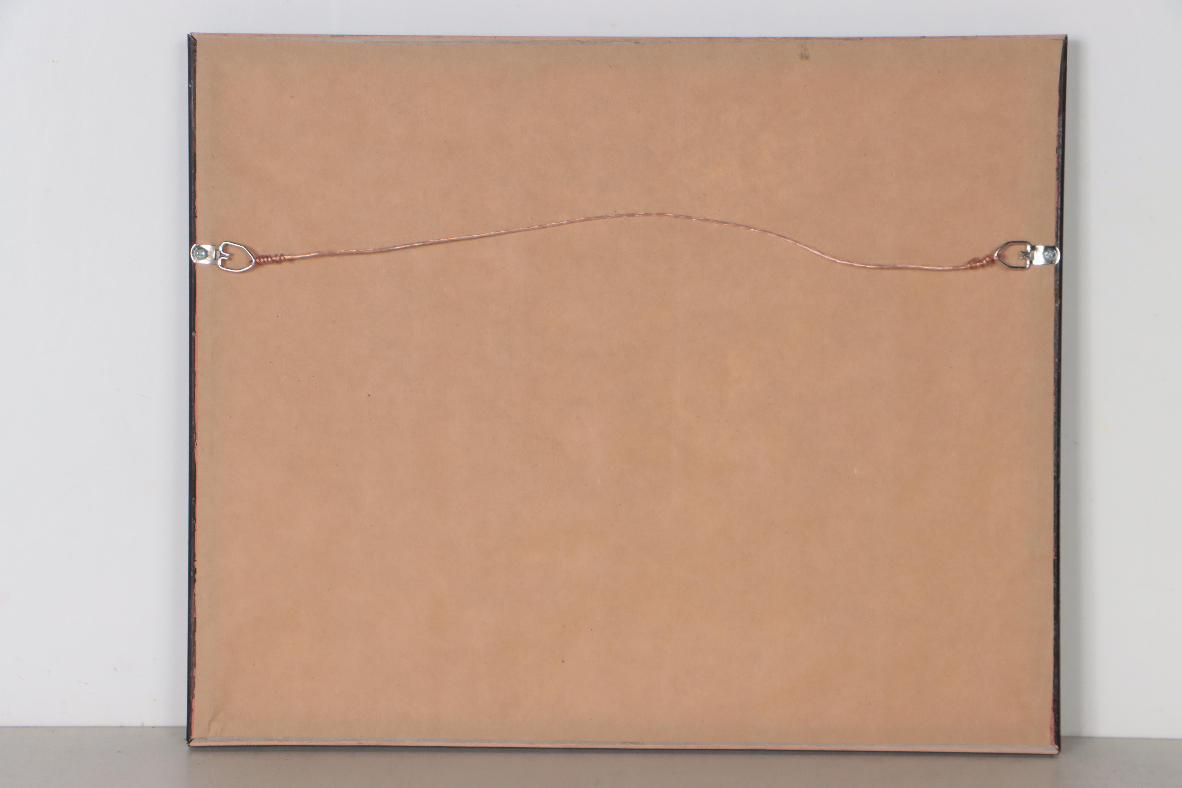 Rand, McNally & Co. Wax Engraving Map of Wyoming, Circa 1898