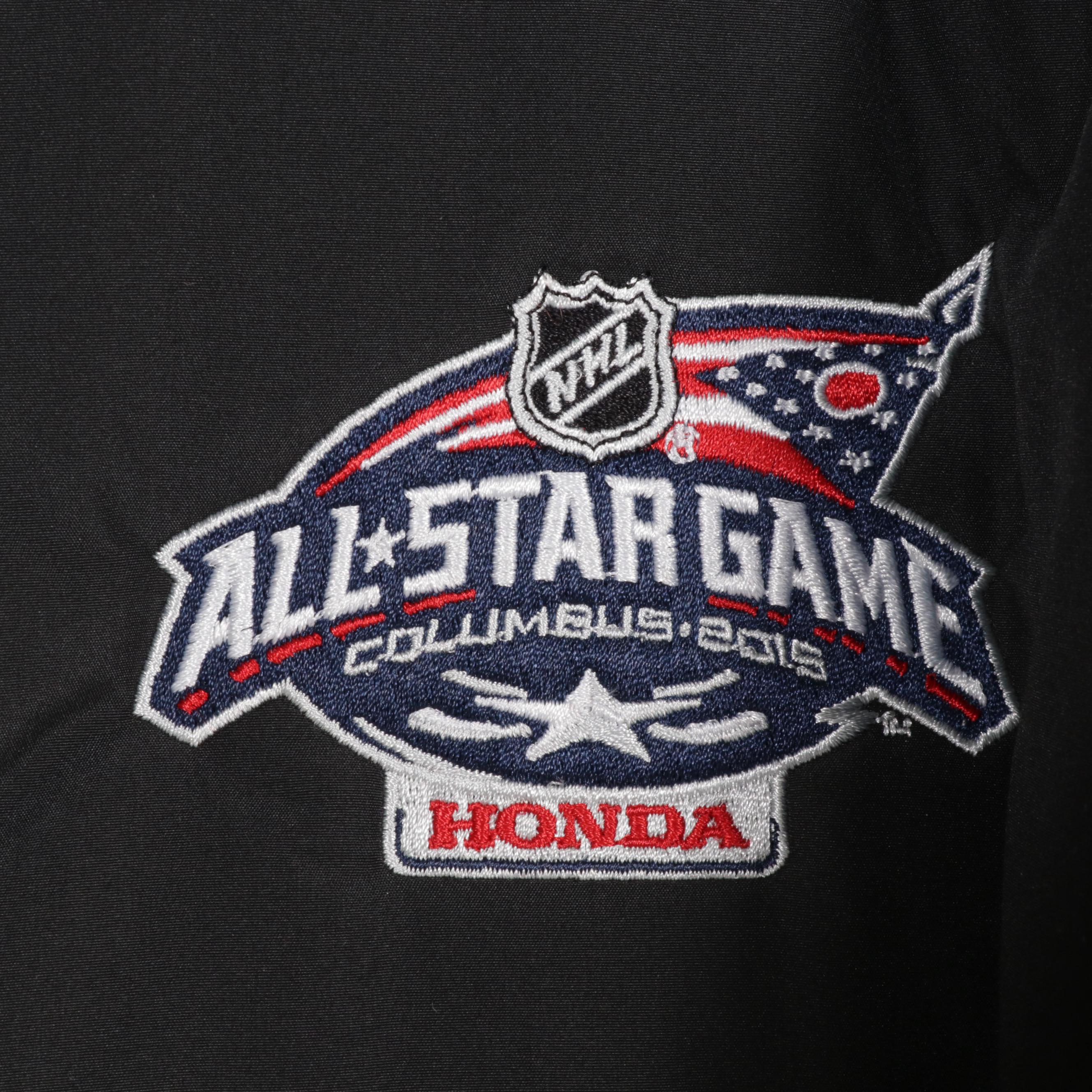 Columbus Blue Jackets Replica Hockey Jersey With NHL and OSU Jackets and Vest