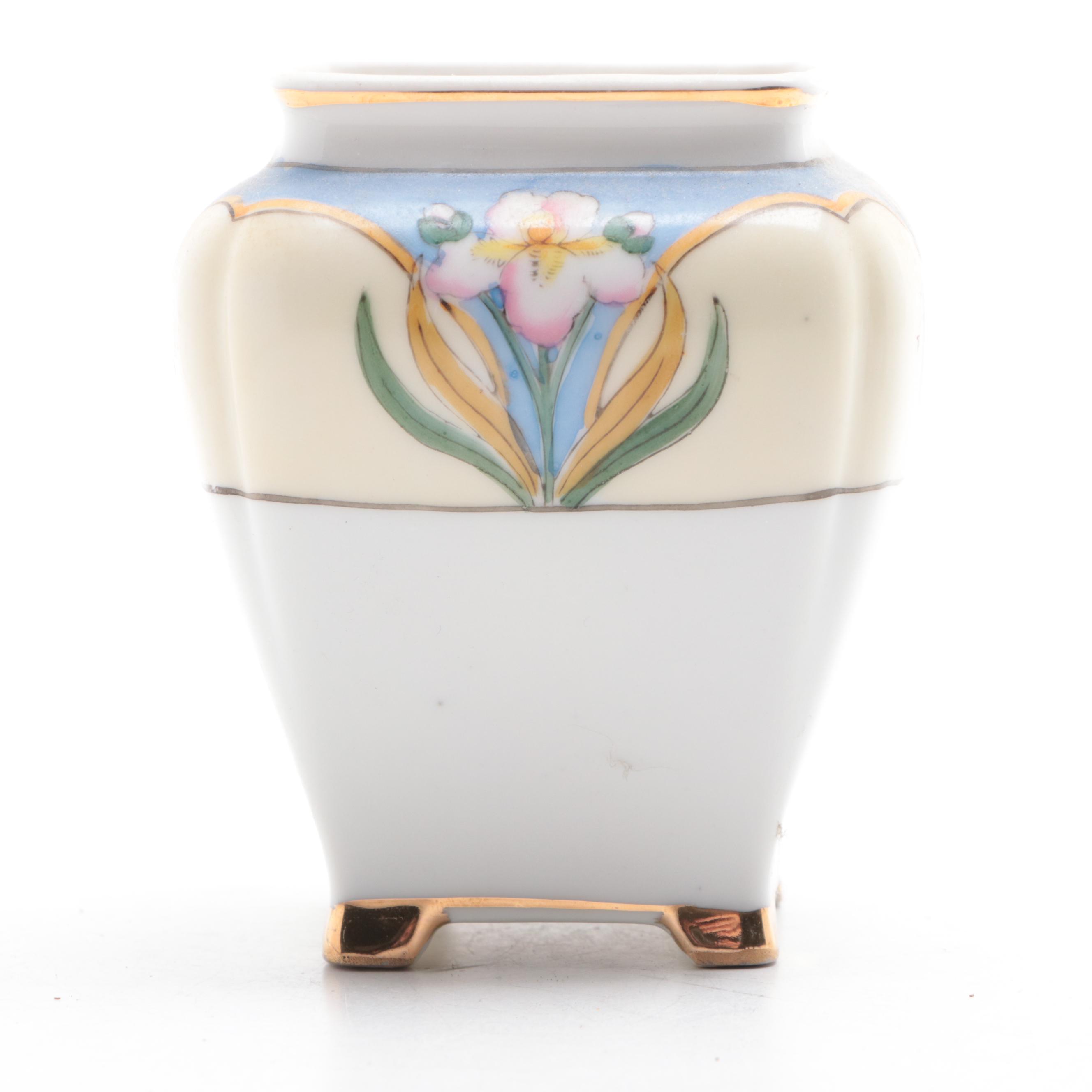 Nippon Hand-Painted Vases