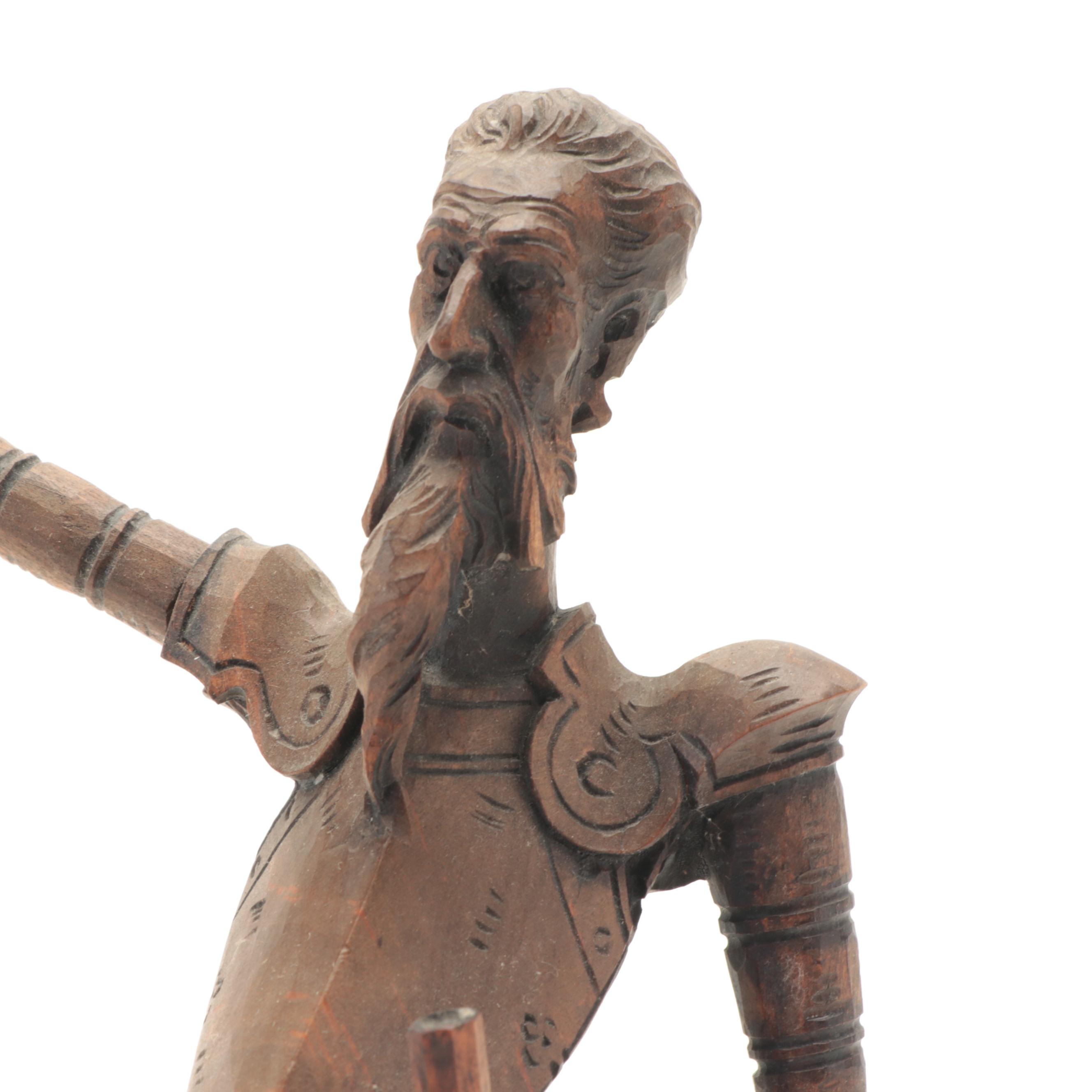 Ouro Artesania Spanish Carved Don Quixote