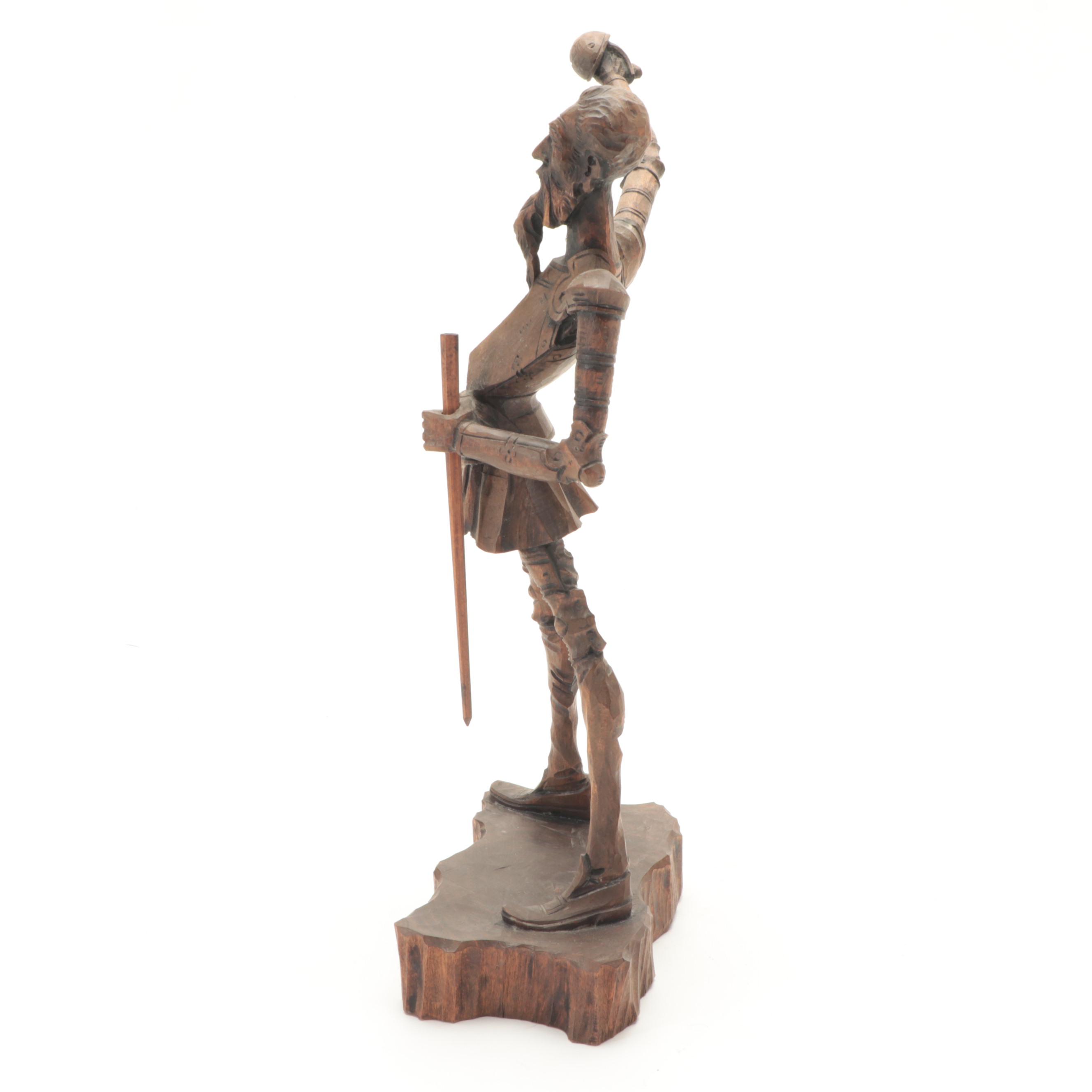 Ouro Artesania Spanish Carved Don Quixote