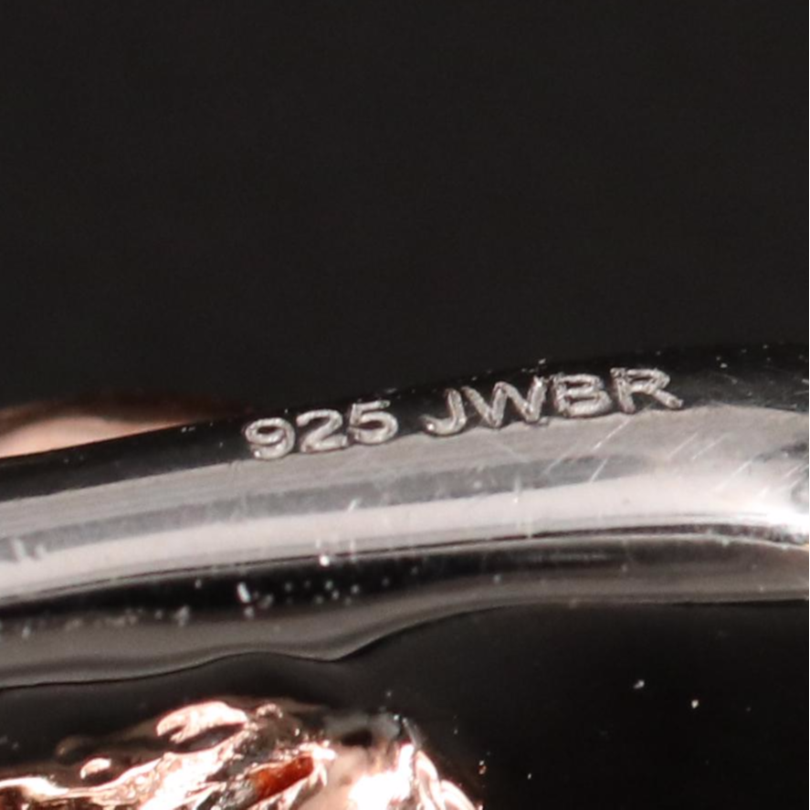 Sterling Diamond Cross and Heart Pendant Necklace