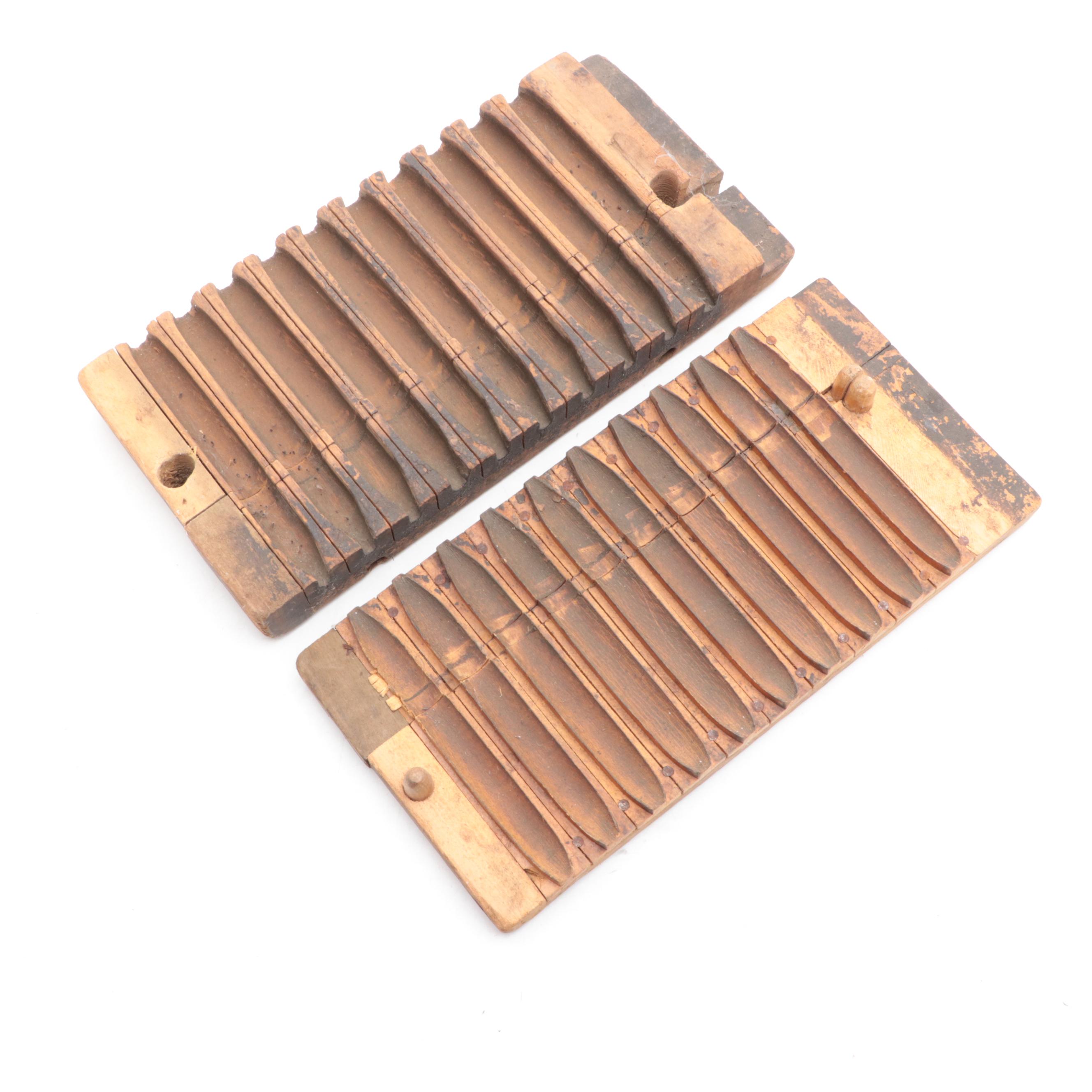 Wooden Cigar Mold Press