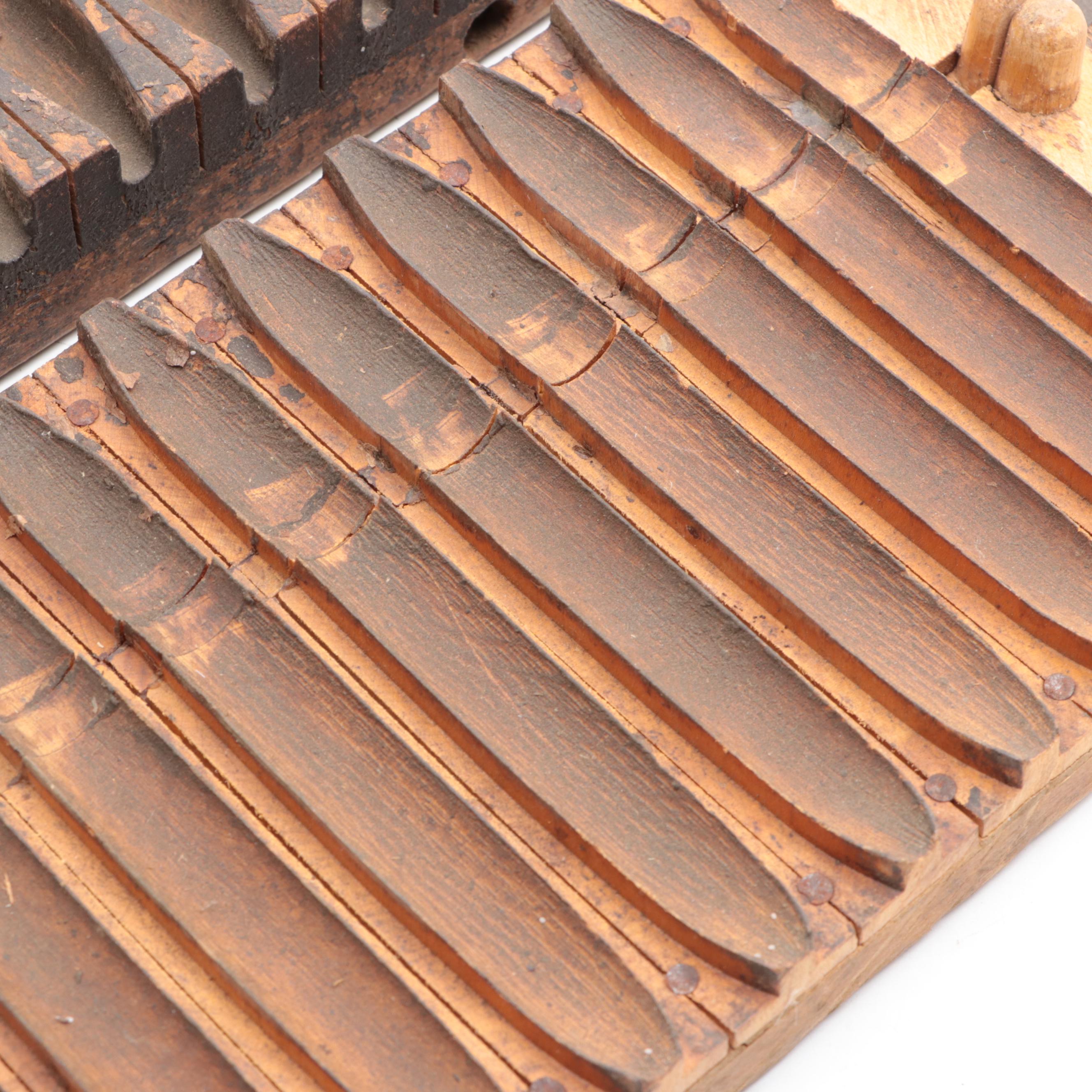 Wooden Cigar Mold Press