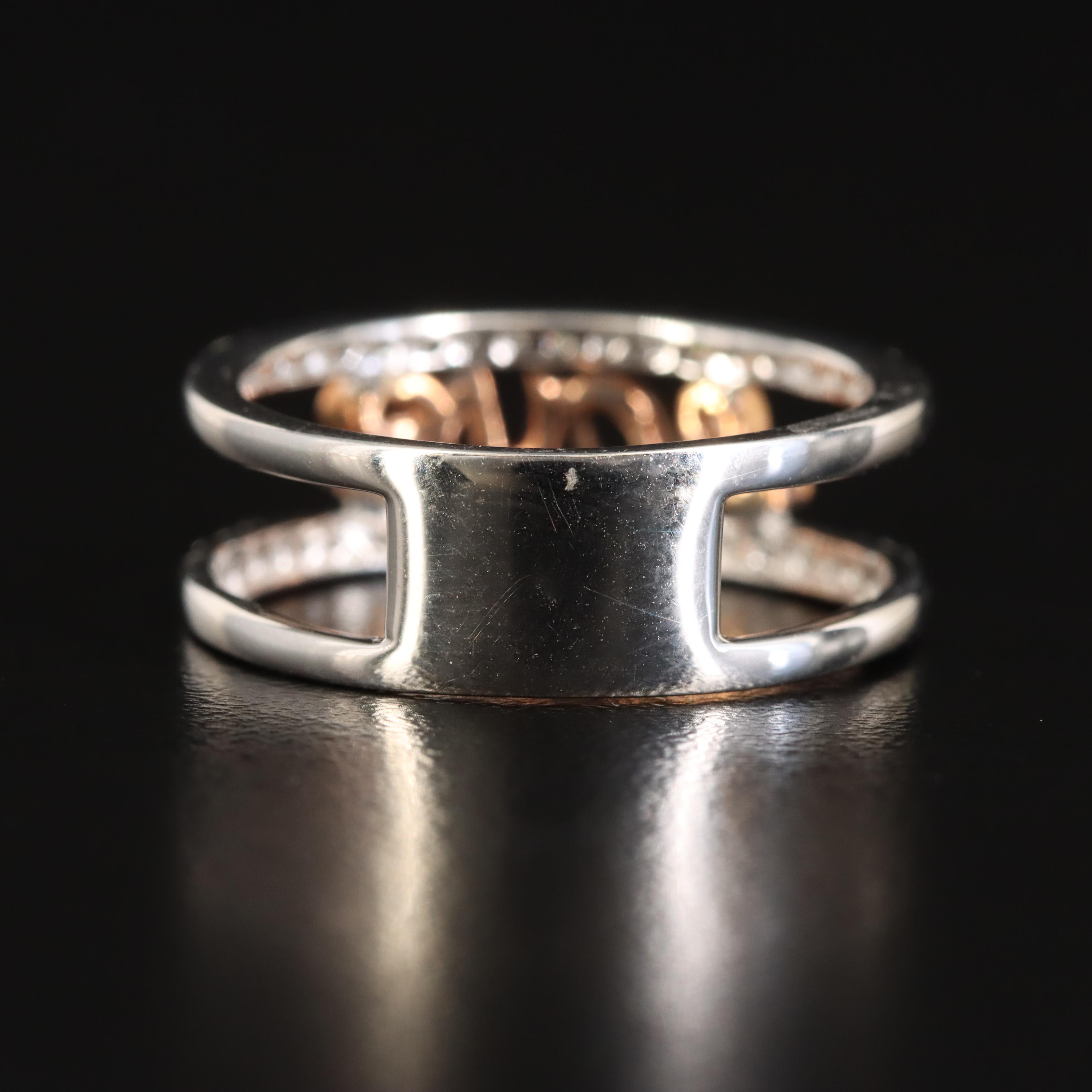 Sterling Diamond "Love" Band