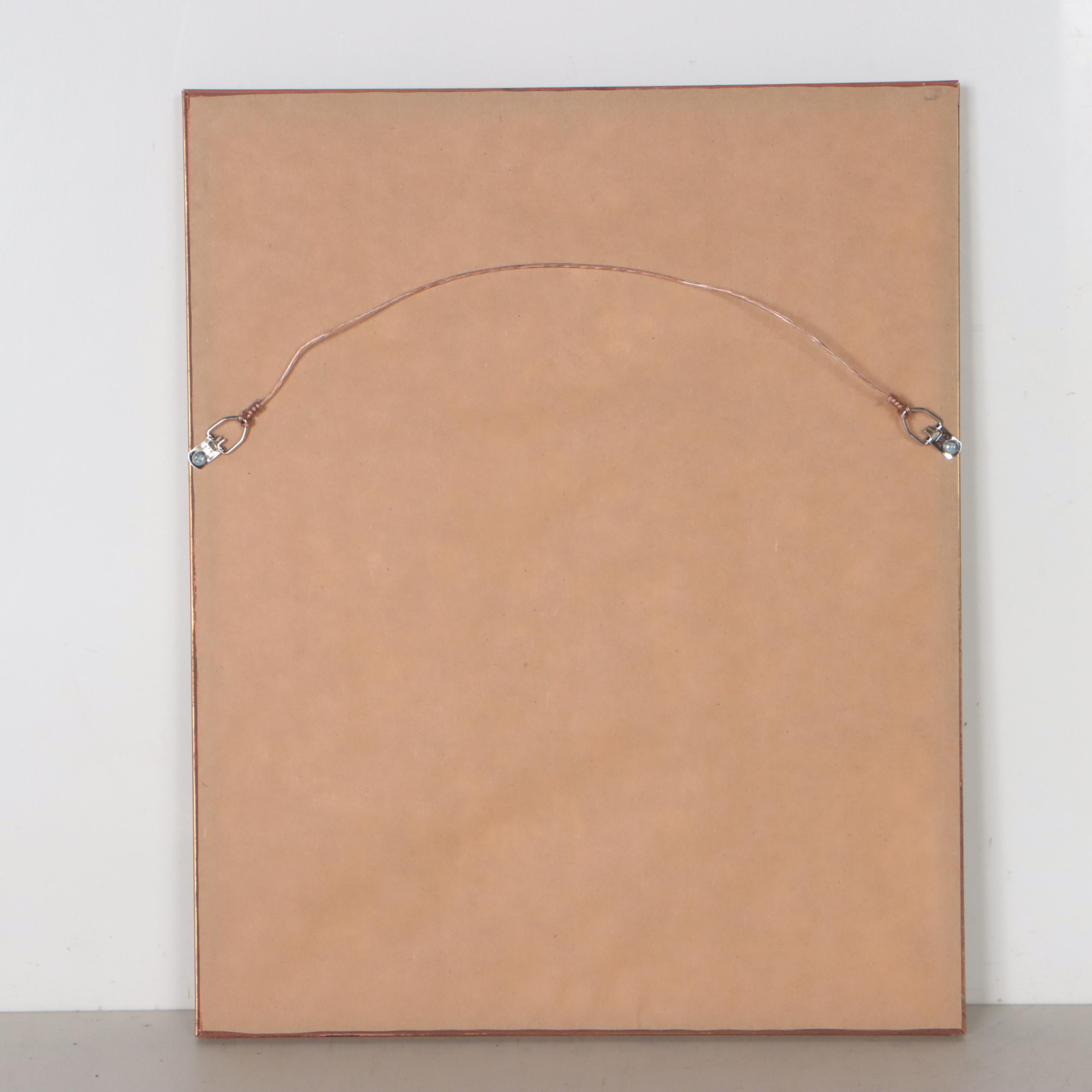 Rand McNally & Co. Wax Engraving Map of Utah, Circa 1898