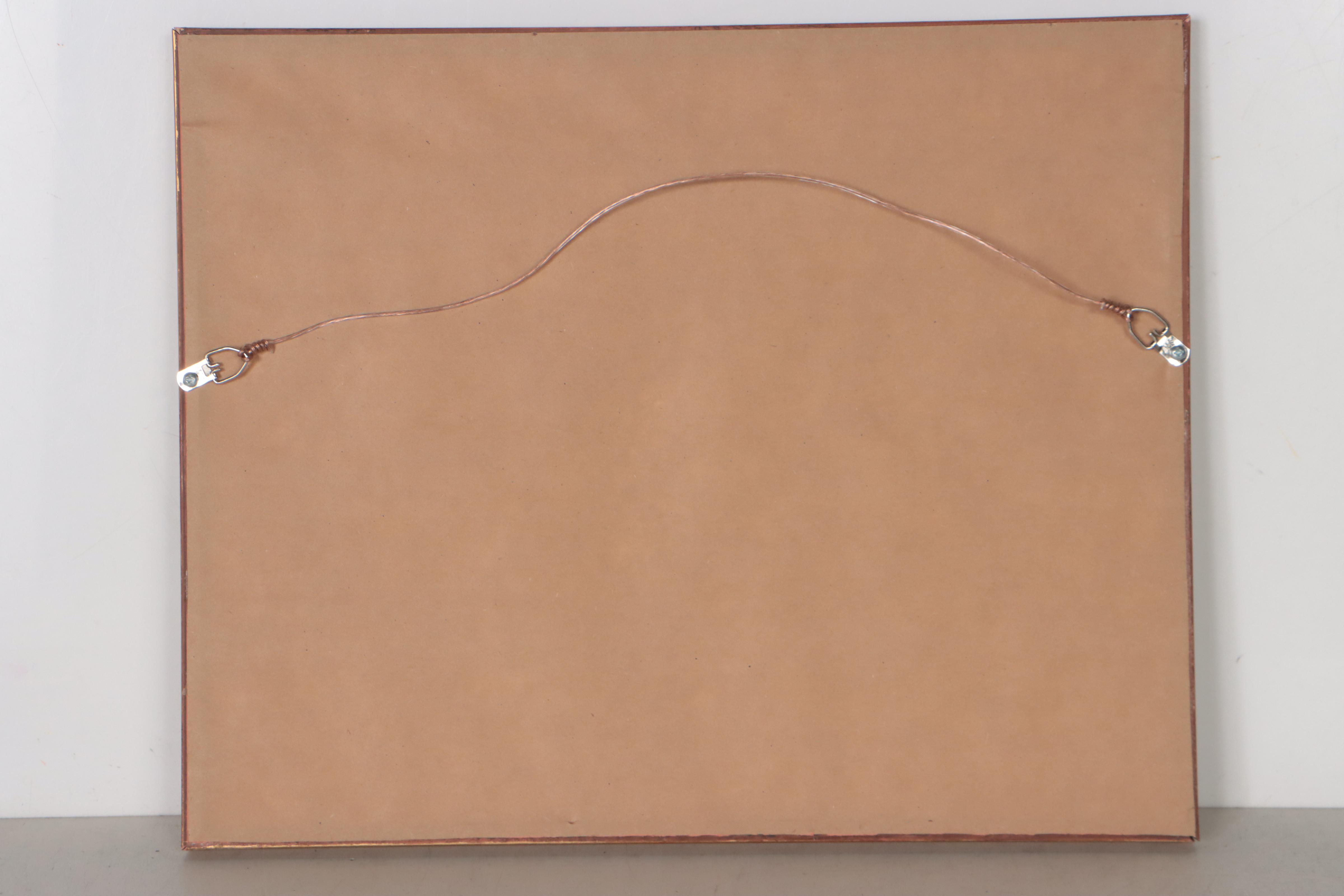 Rand McNally & Co. Wax Engraving Map of Oregon, Circa 1898