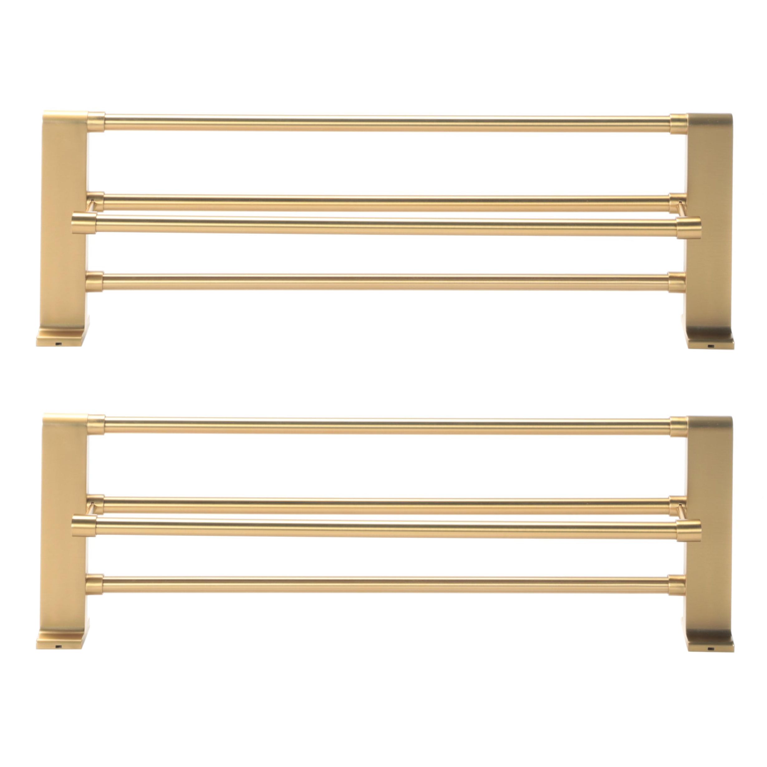 Threshold Brass Finish Modern Towel Racks