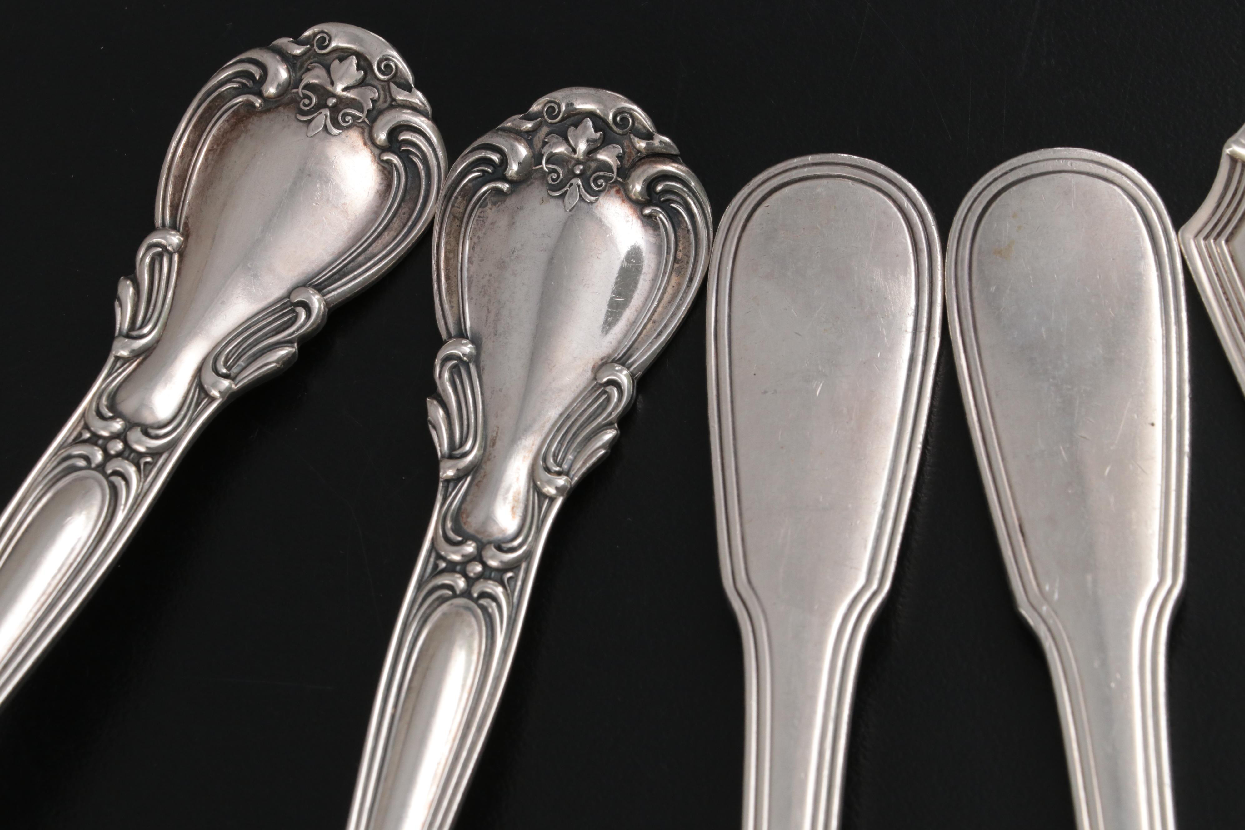 Gorham "Strasbourg" and Other Sterling Silver Serving Utensils