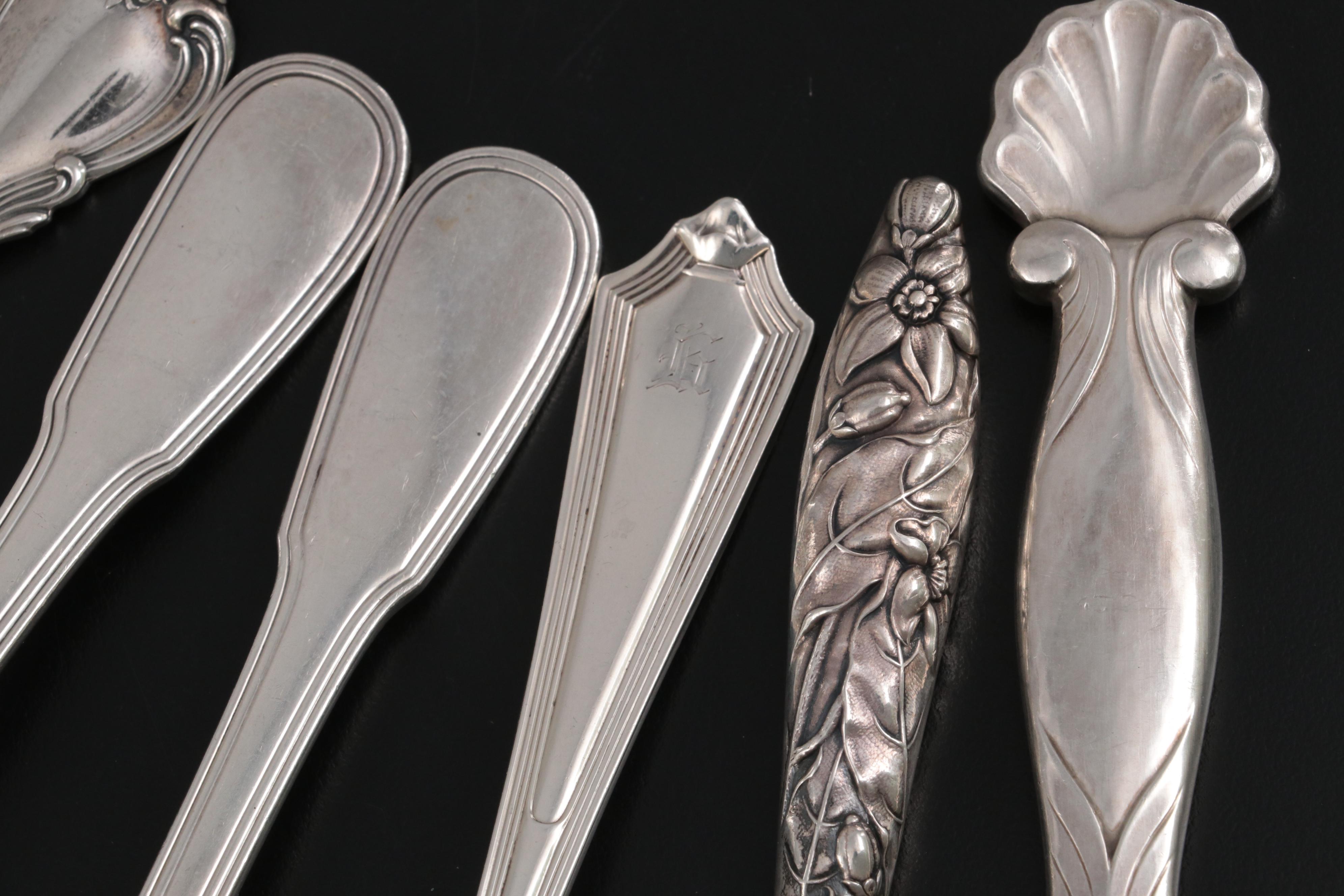 Gorham "Strasbourg" and Other Sterling Silver Serving Utensils