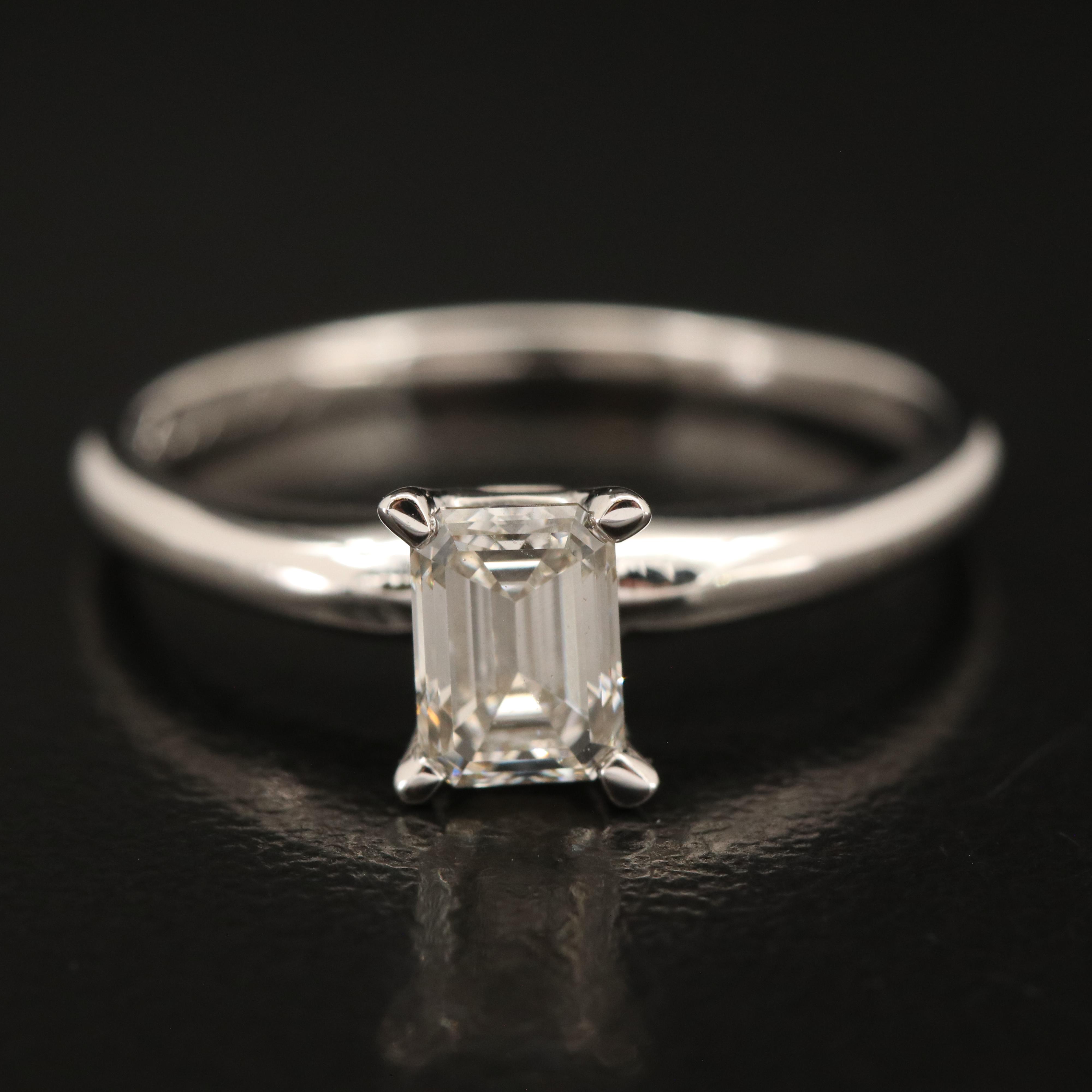 14K 0.62 CT Lab Grown Diamond Ring