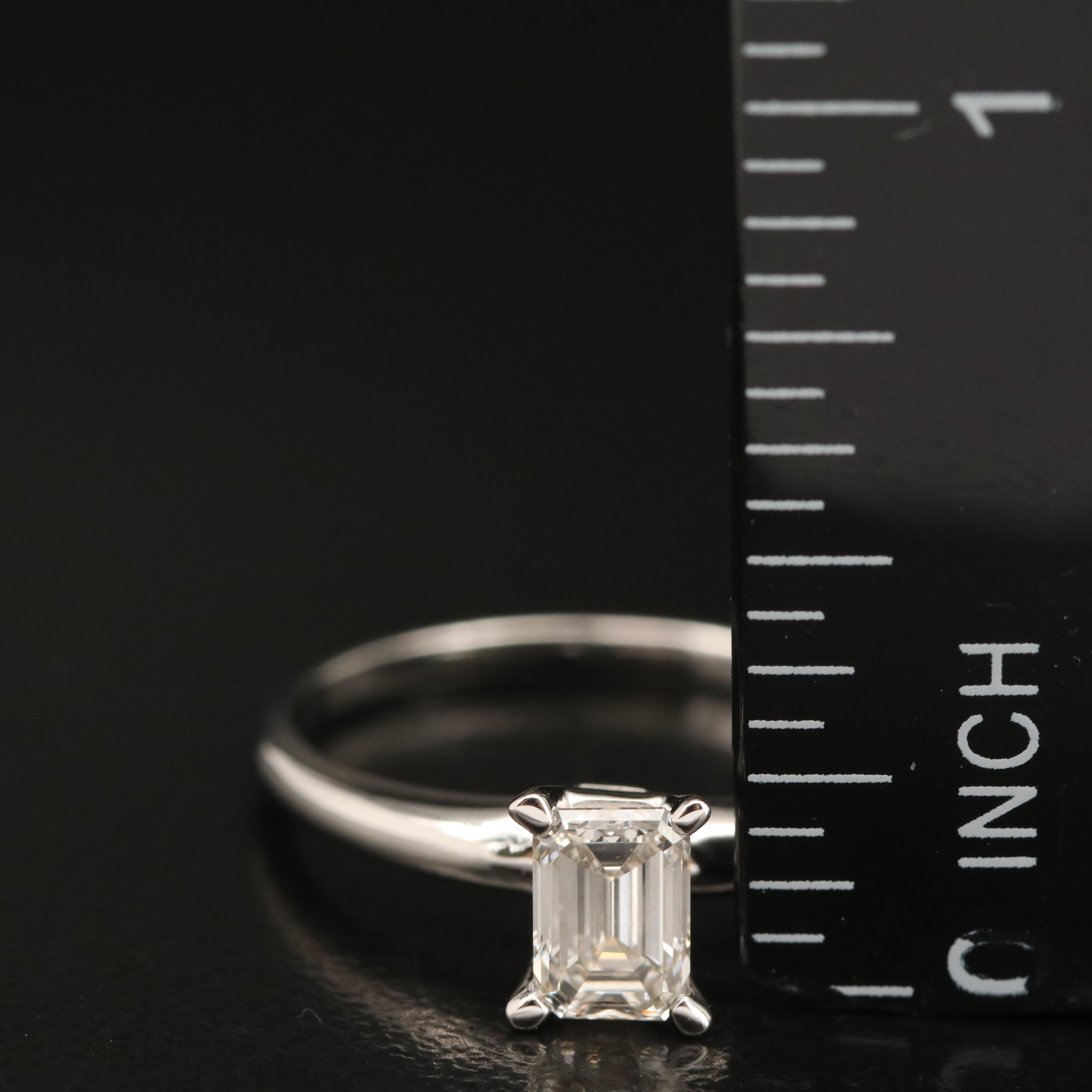 14K 0.62 CT Lab Grown Diamond Ring
