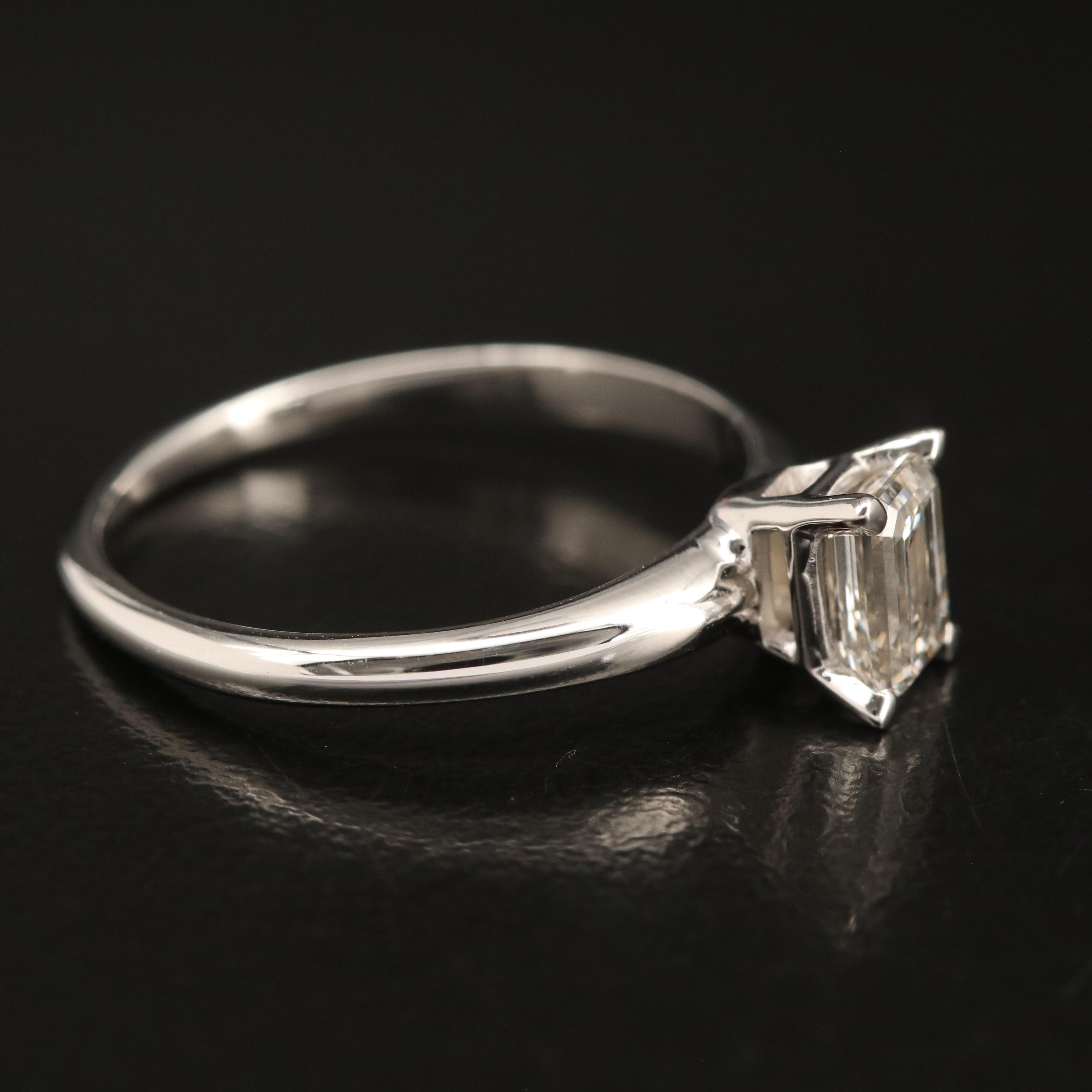 14K 0.62 CT Lab Grown Diamond Ring