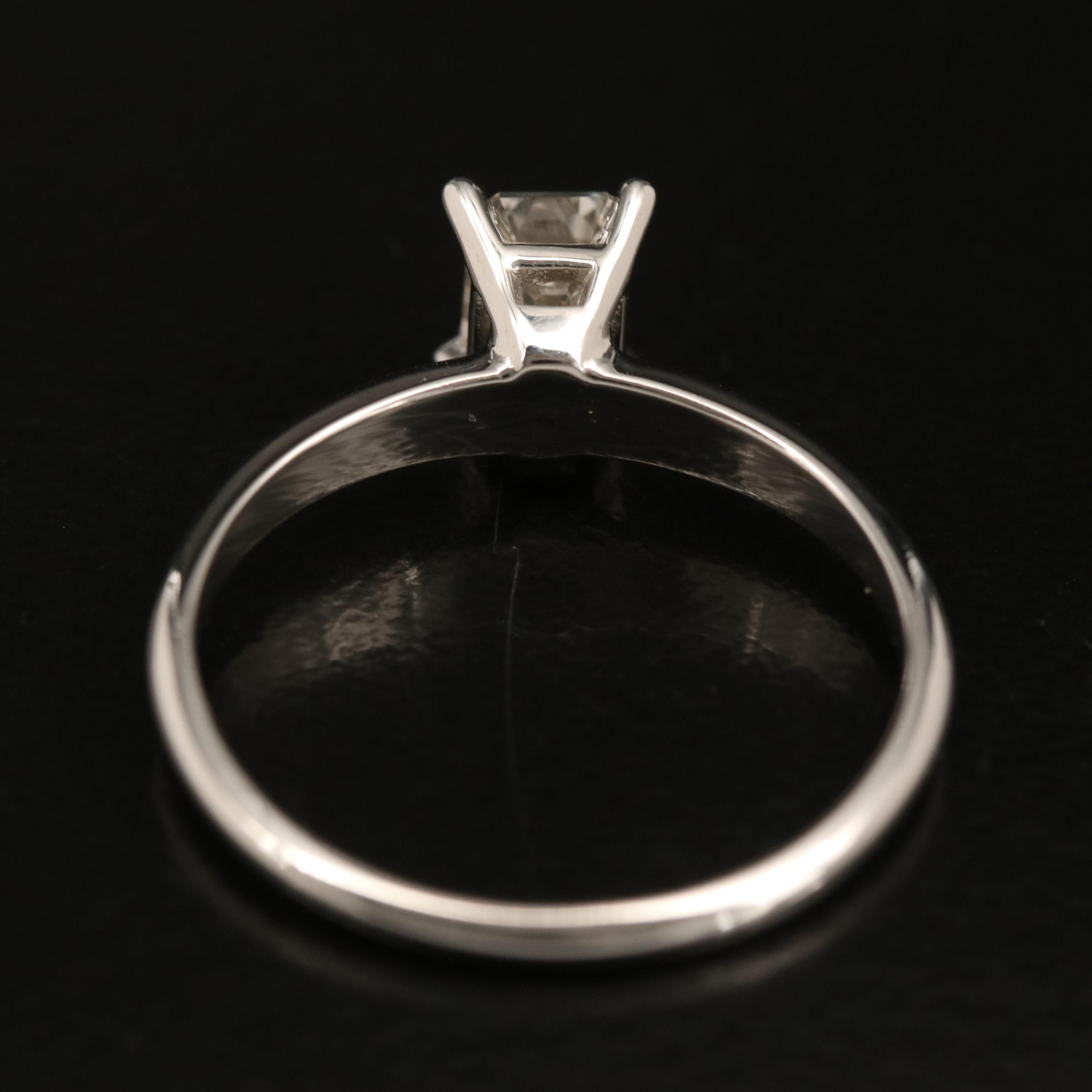 14K 0.62 CT Lab Grown Diamond Ring