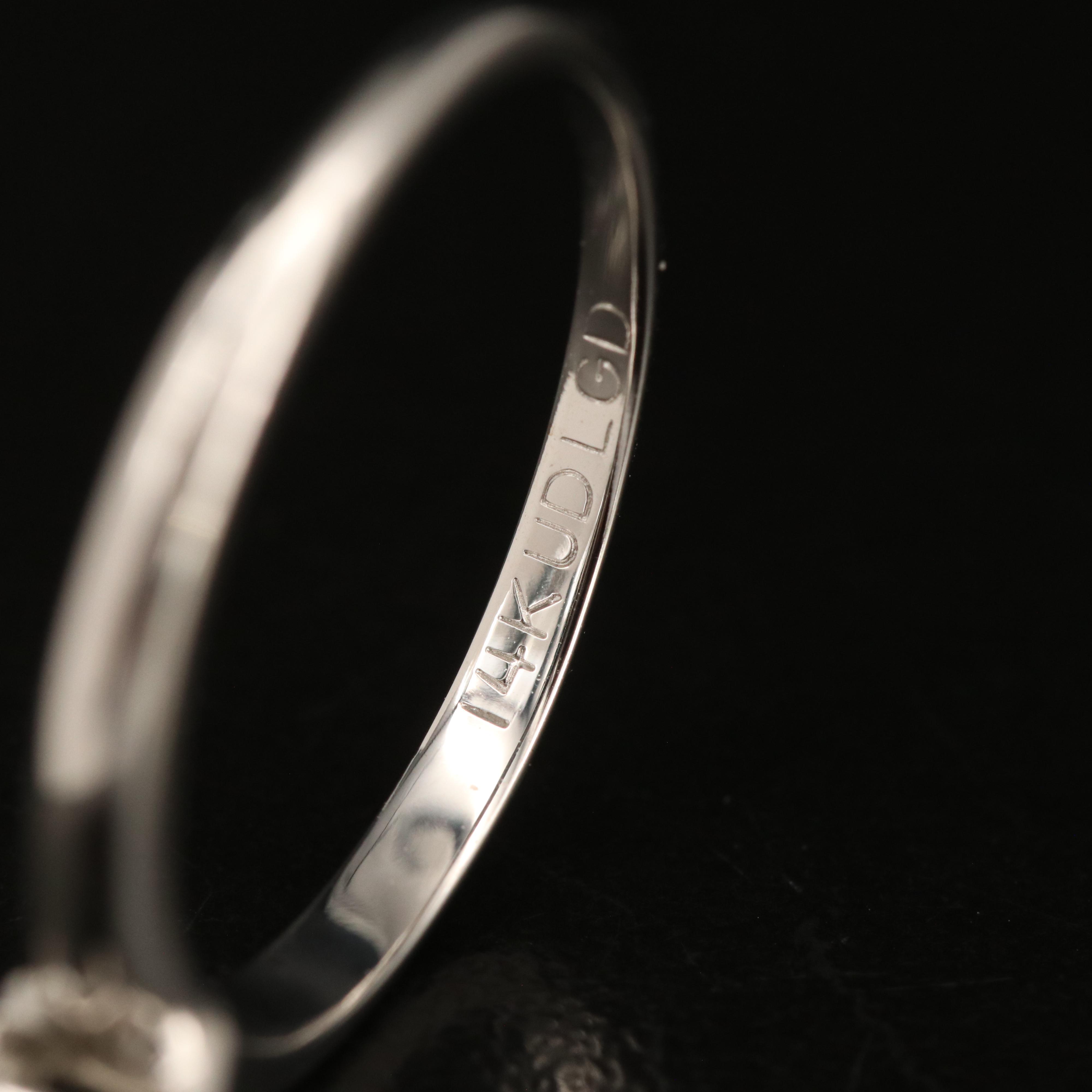 14K 0.62 CT Lab Grown Diamond Ring