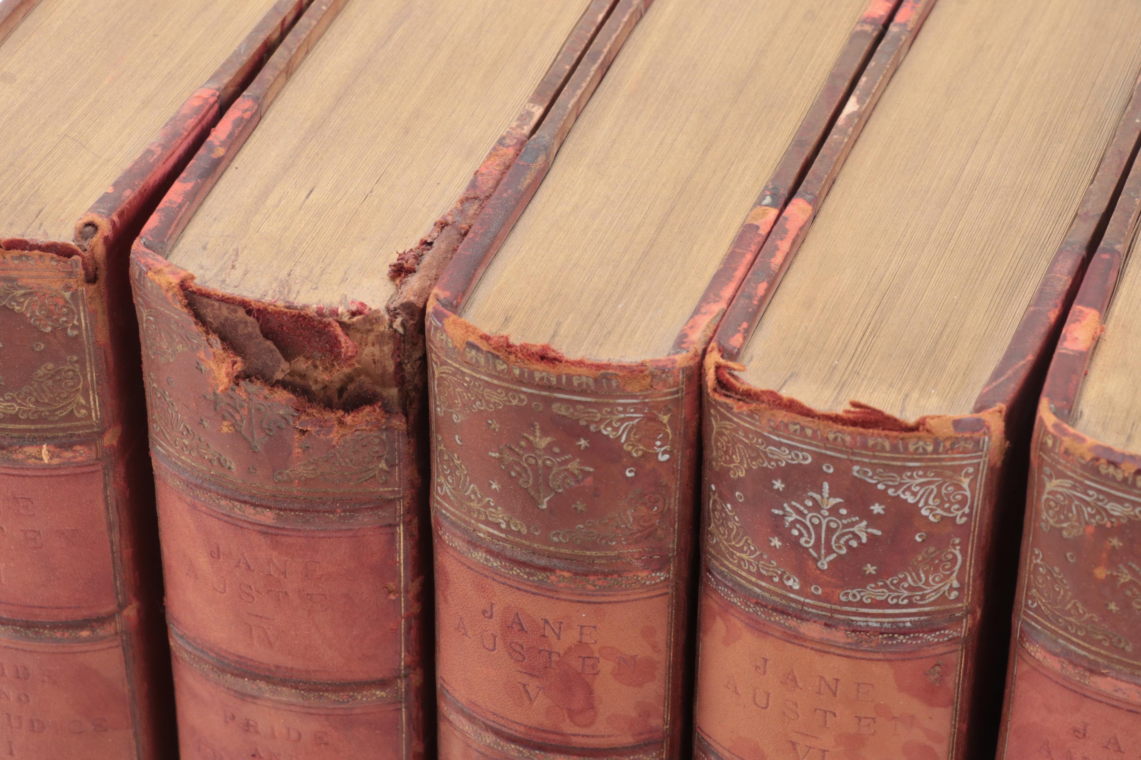 "The Novels of Jane Austen" Complete Ten-Volume Set, 1905