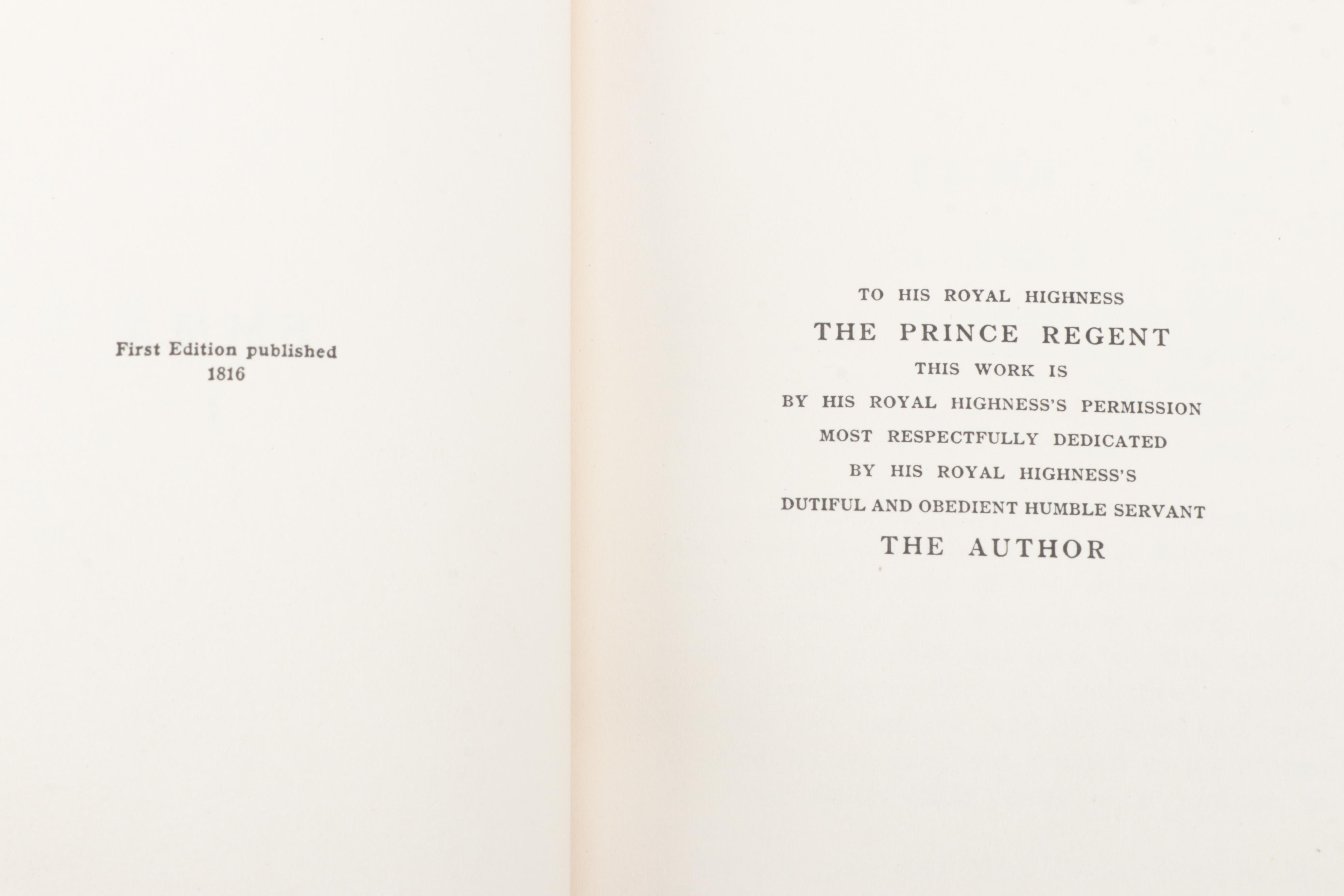 "The Novels of Jane Austen" Complete Ten-Volume Set, 1905