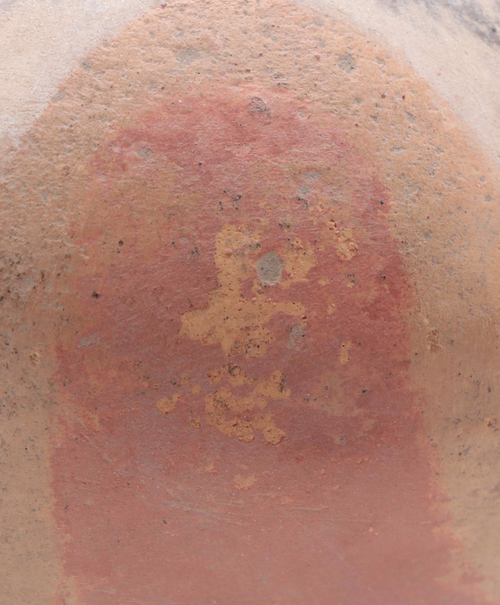 Quapaw Earthenware Swirl Design Water Vessel